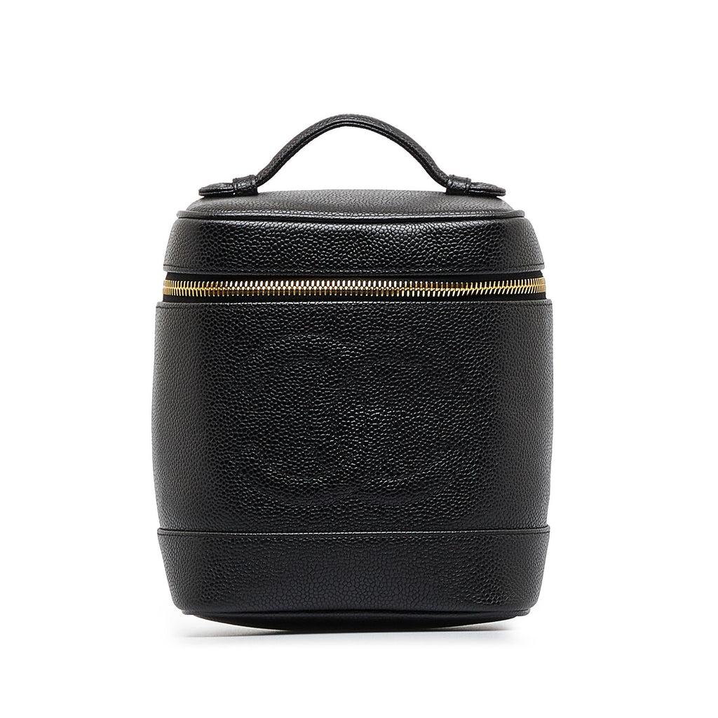 Chanel CC Caviar Vanity Bag (SHG-odlI79)