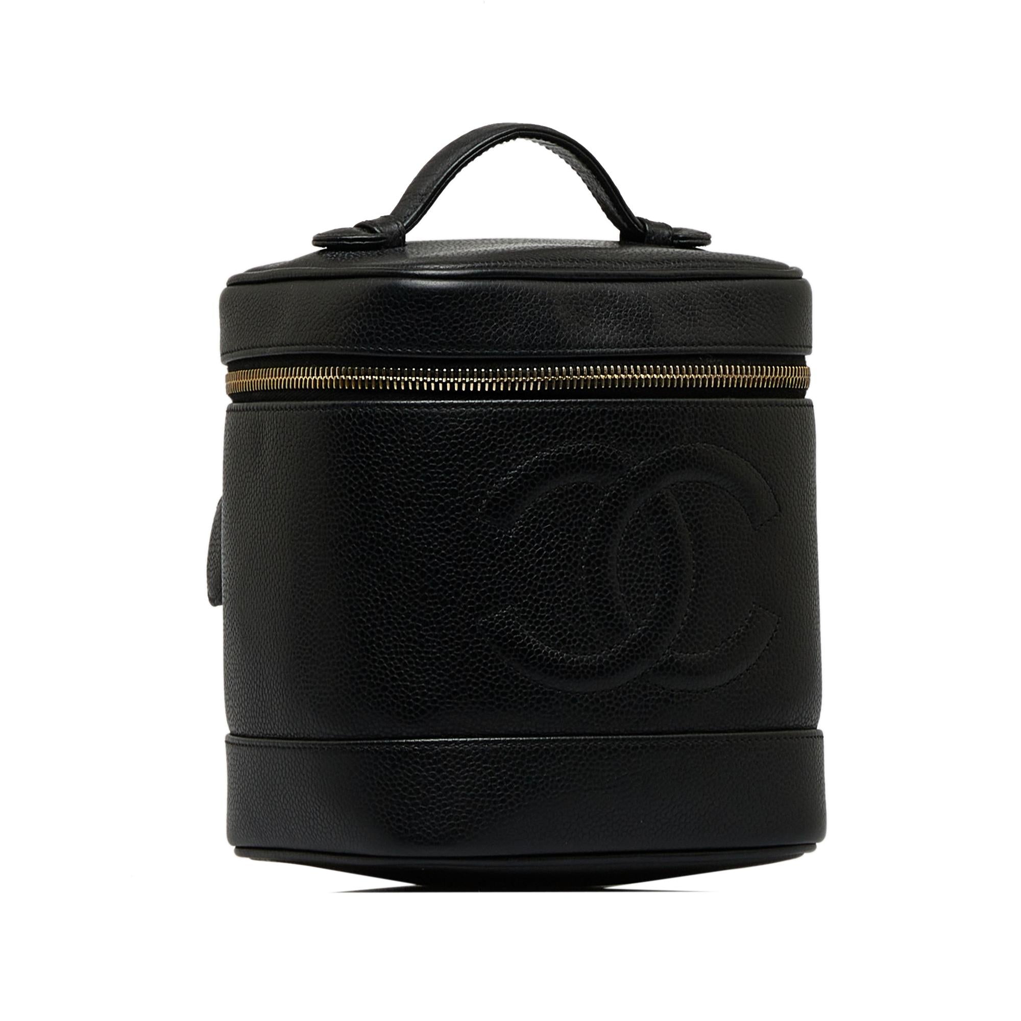 Chanel CC Caviar Vanity Bag (SHG-LL6oEW)
