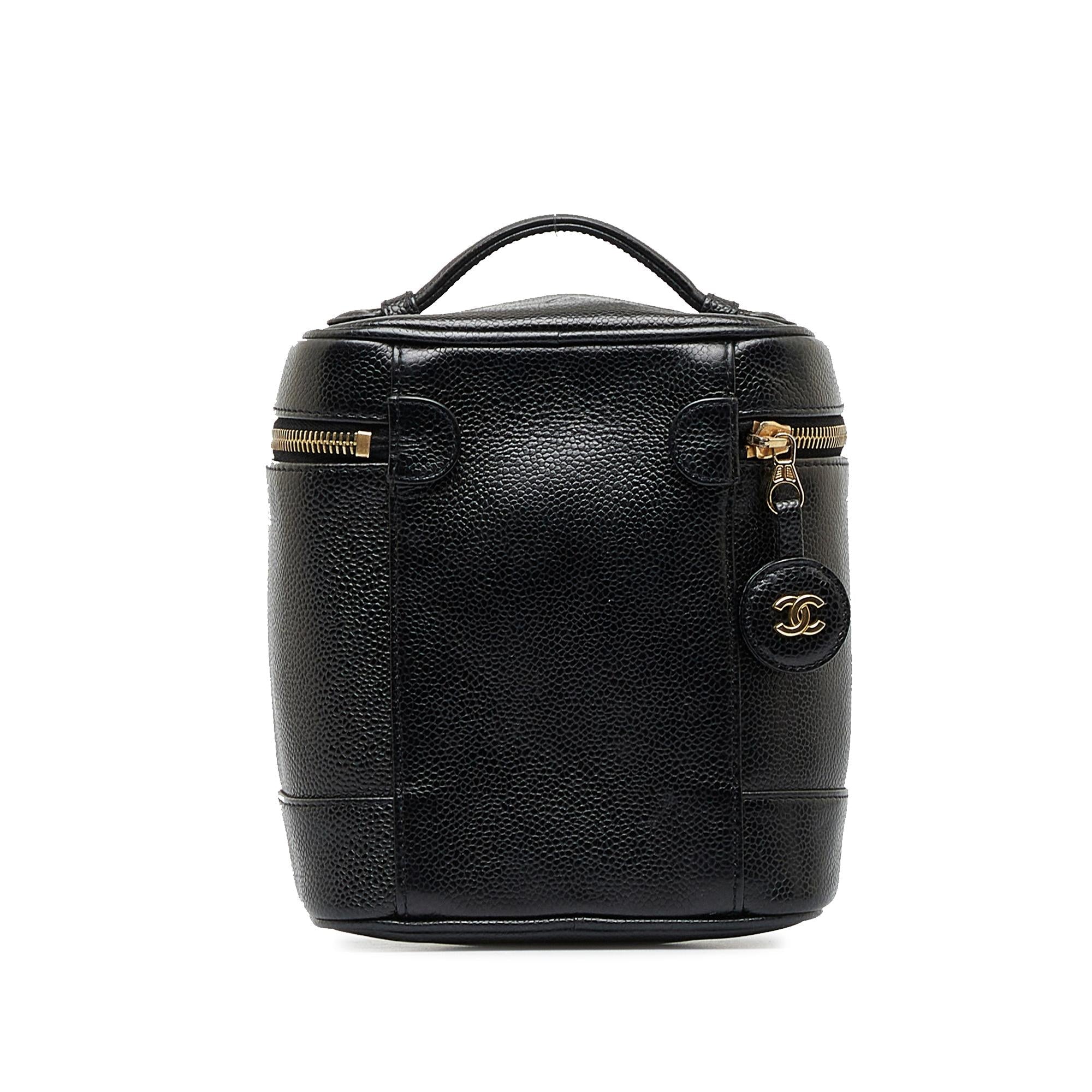 Chanel CC Caviar Vanity Bag (SHG-AJmYeq)