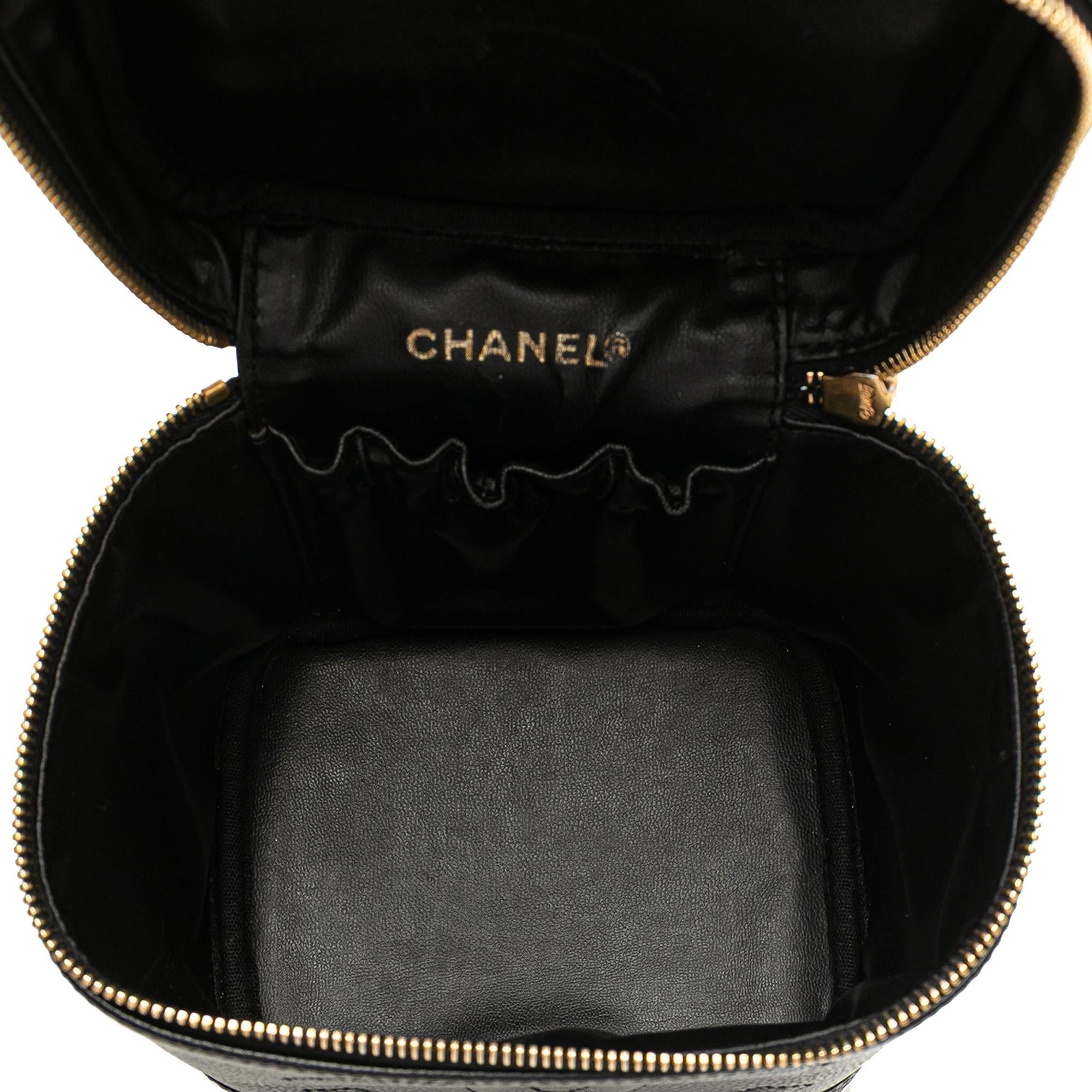 Chanel CC Caviar Vanity Bag