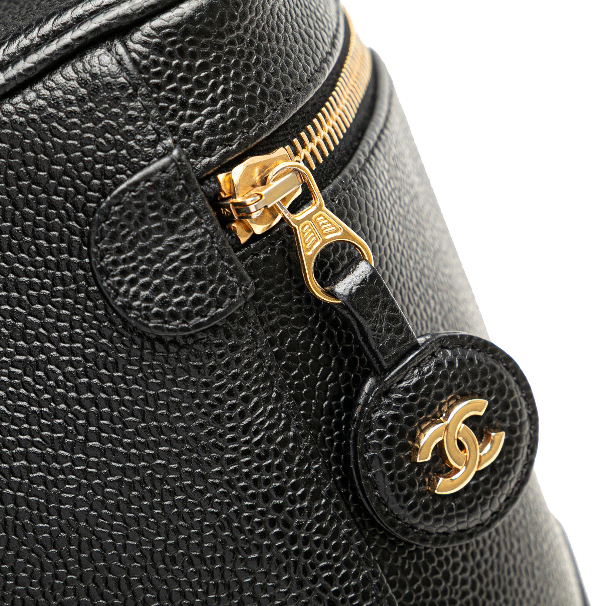 Chanel CC Caviar Vanity Bag