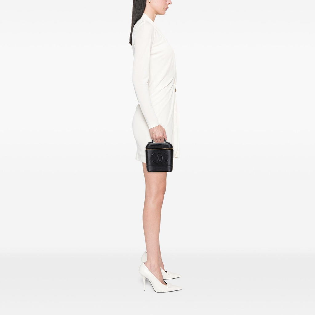 Chanel CC Caviar Vanity Bag