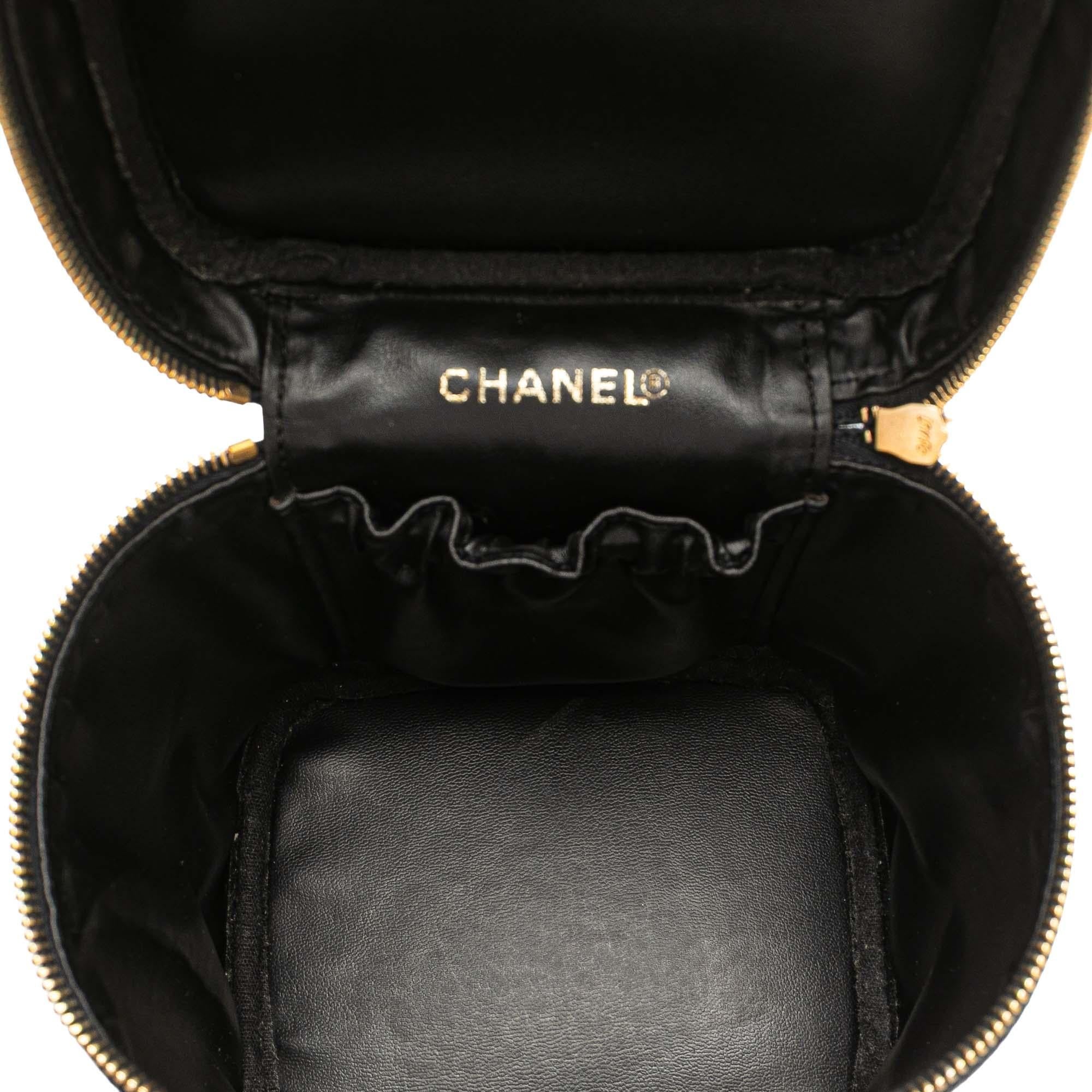 Chanel CC Caviar Vanity Bag