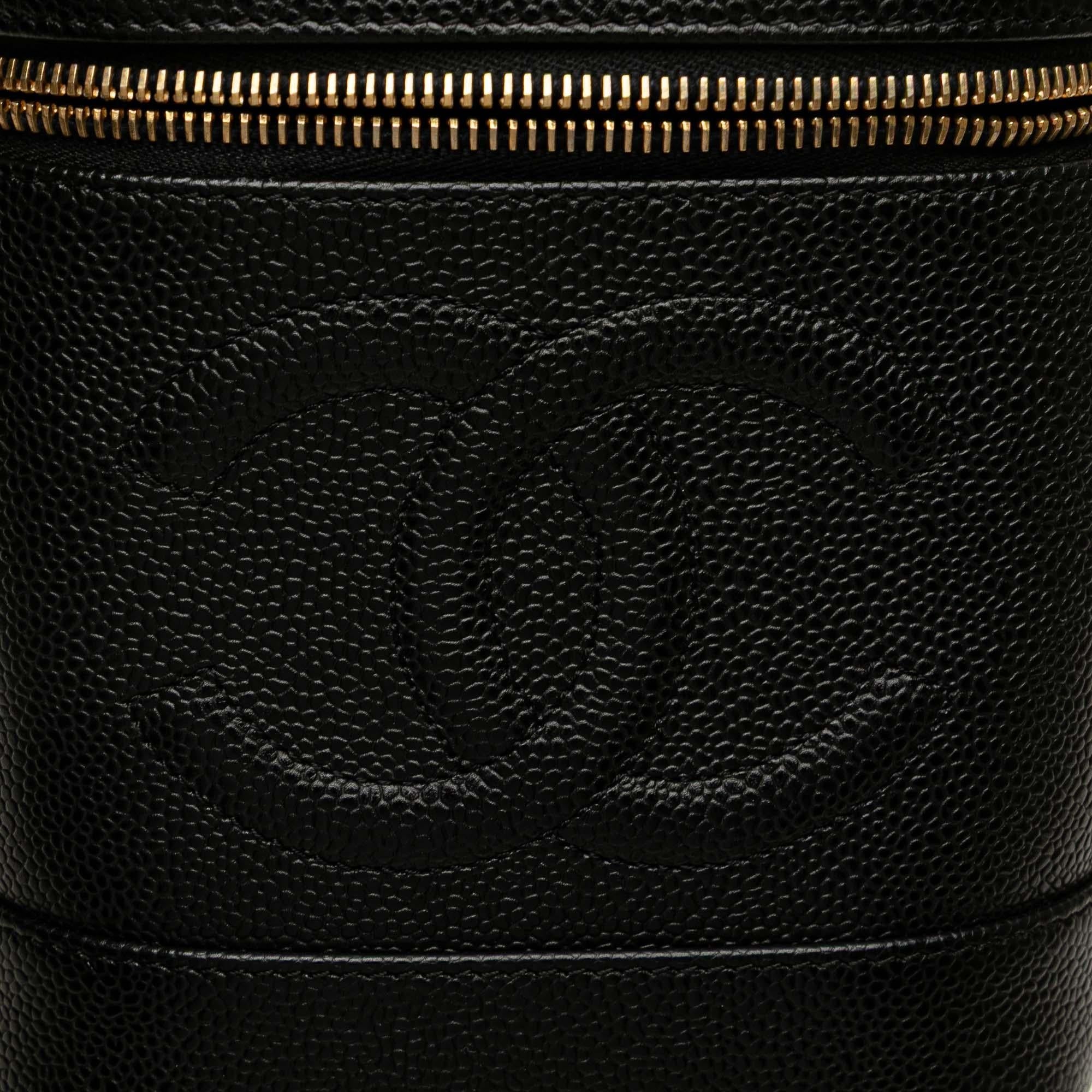 Chanel CC Caviar Vanity Bag