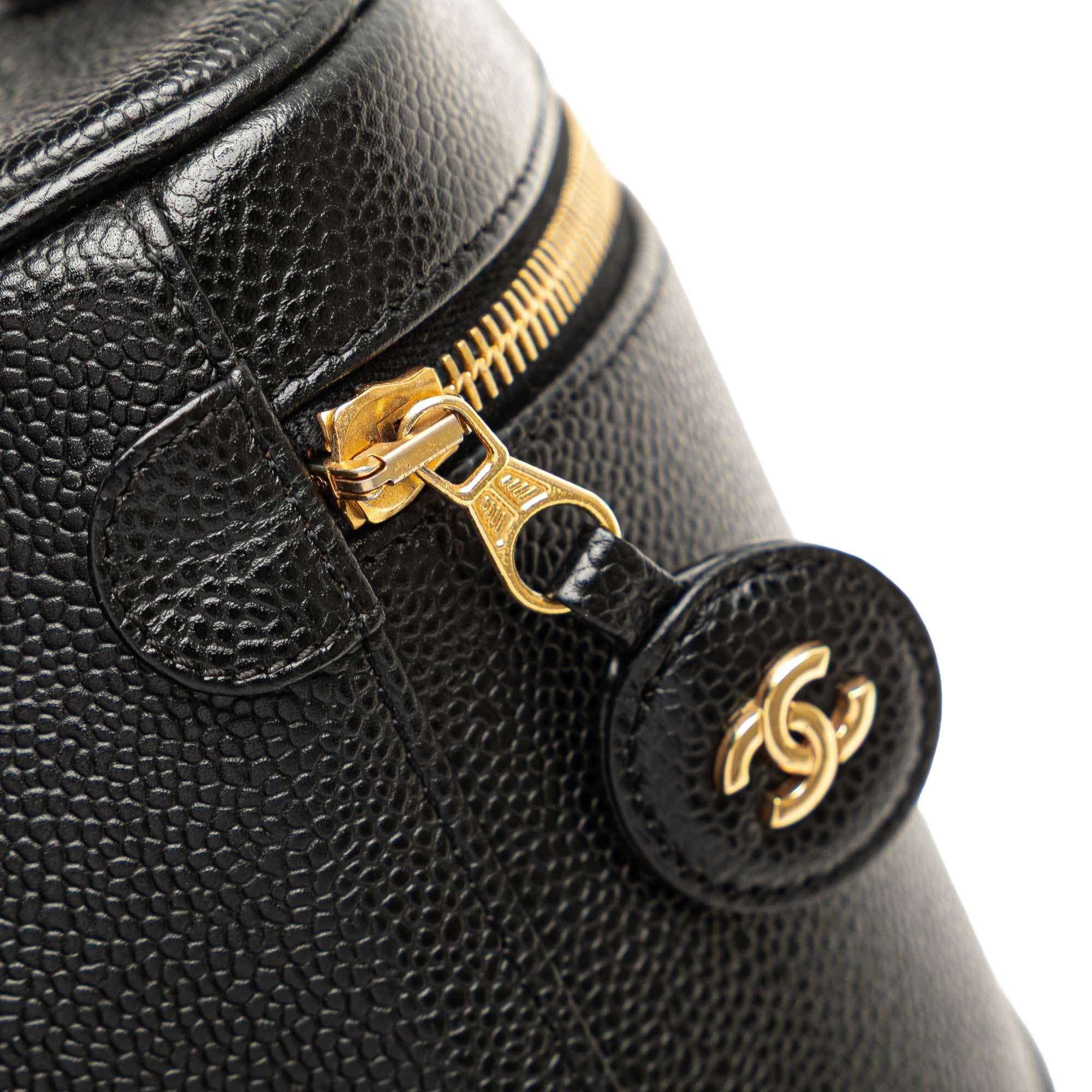 Chanel CC Caviar Vanity Bag