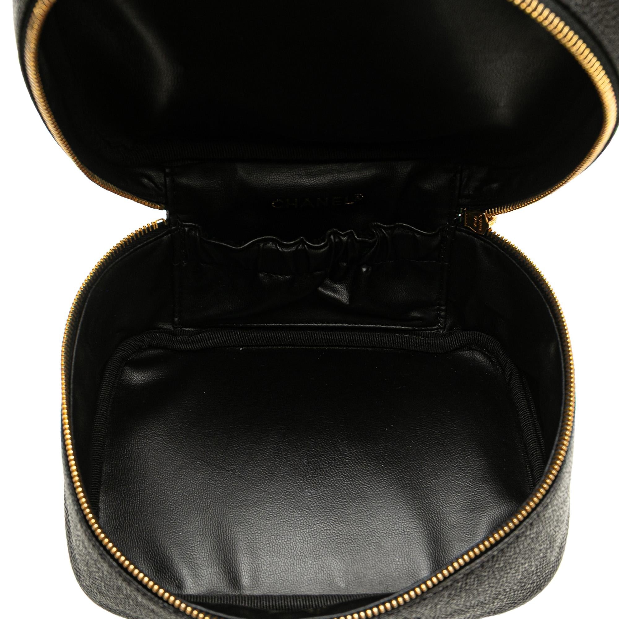 Chanel CC Caviar Vanity Bag
