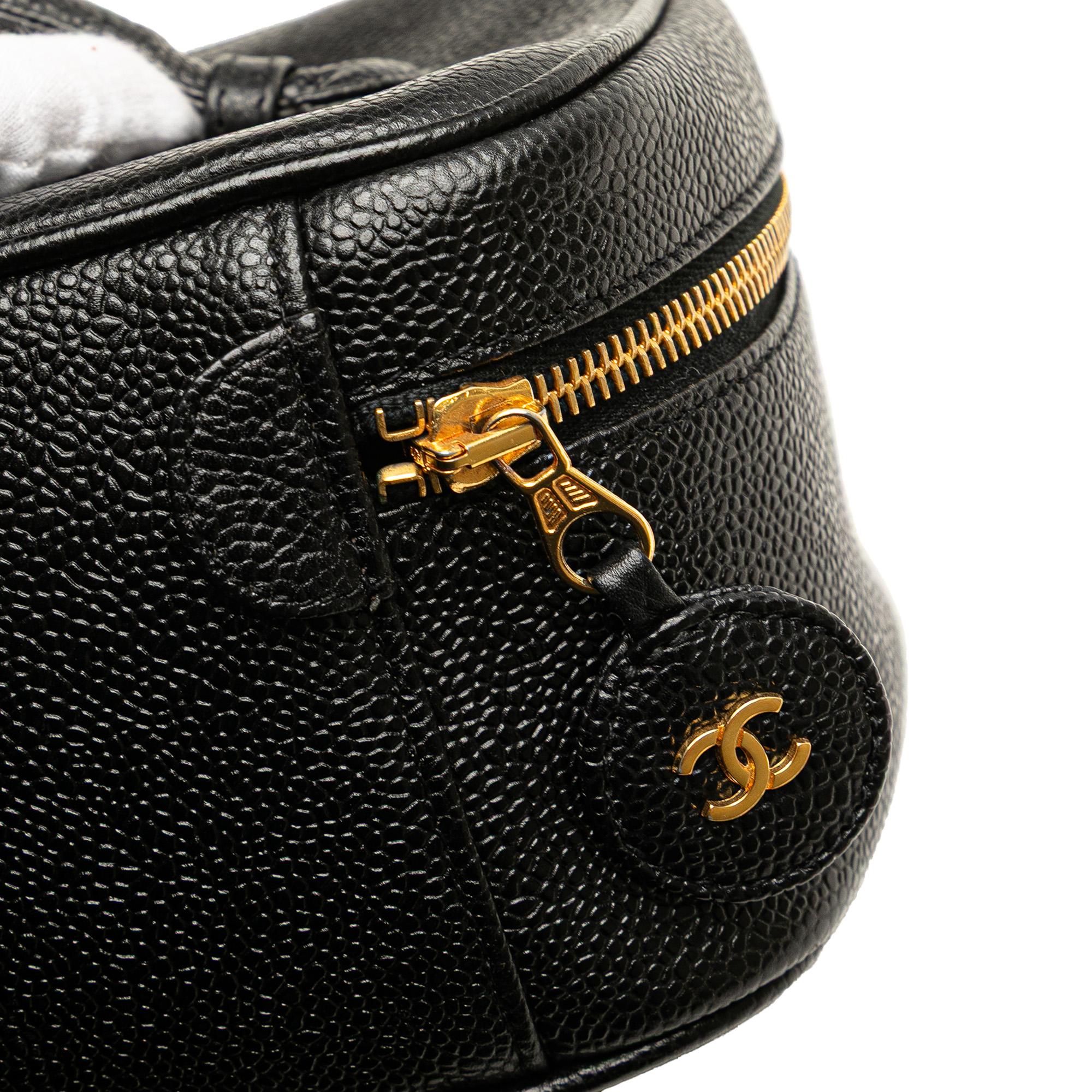 Chanel CC Caviar Vanity Bag