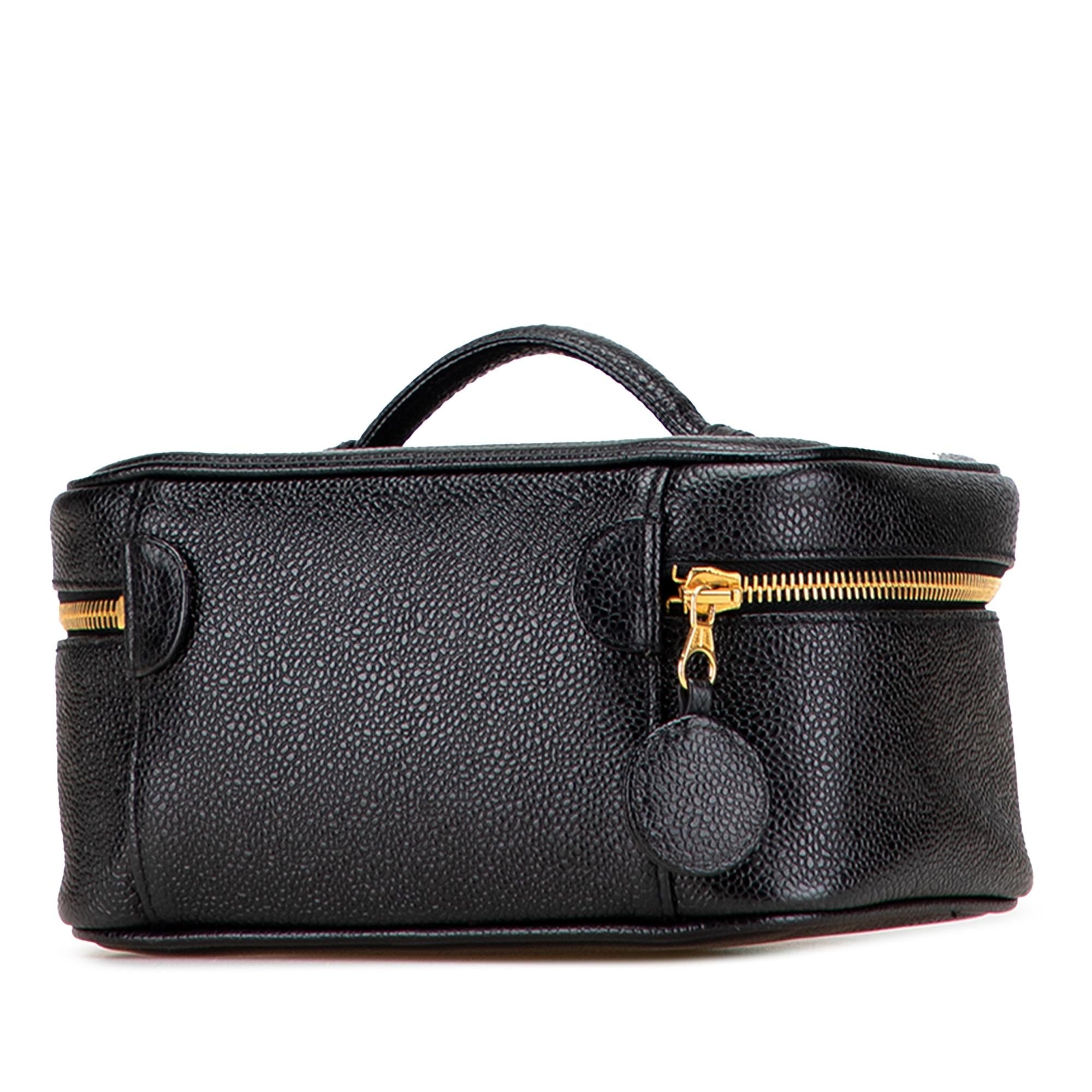Chanel CC Caviar Vanity Bag