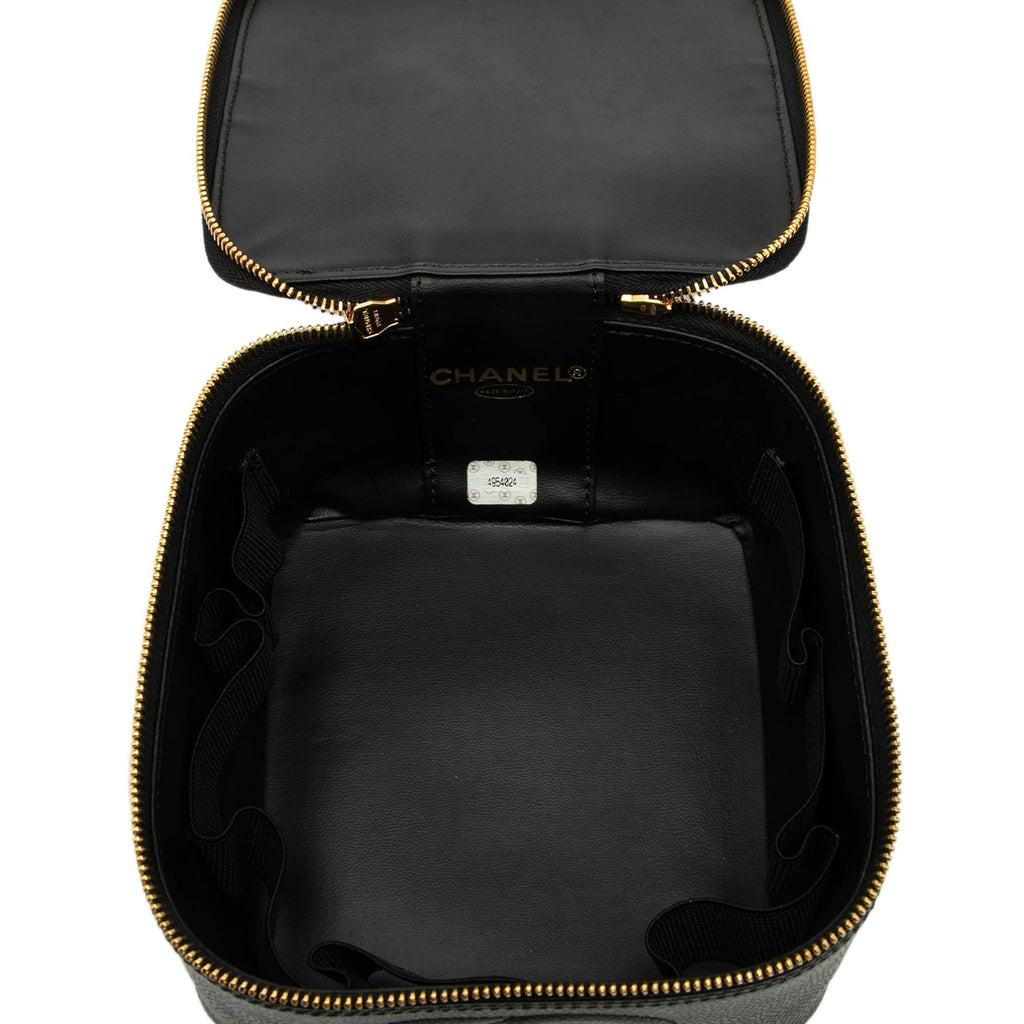 Chanel CC Caviar Vanity Bag