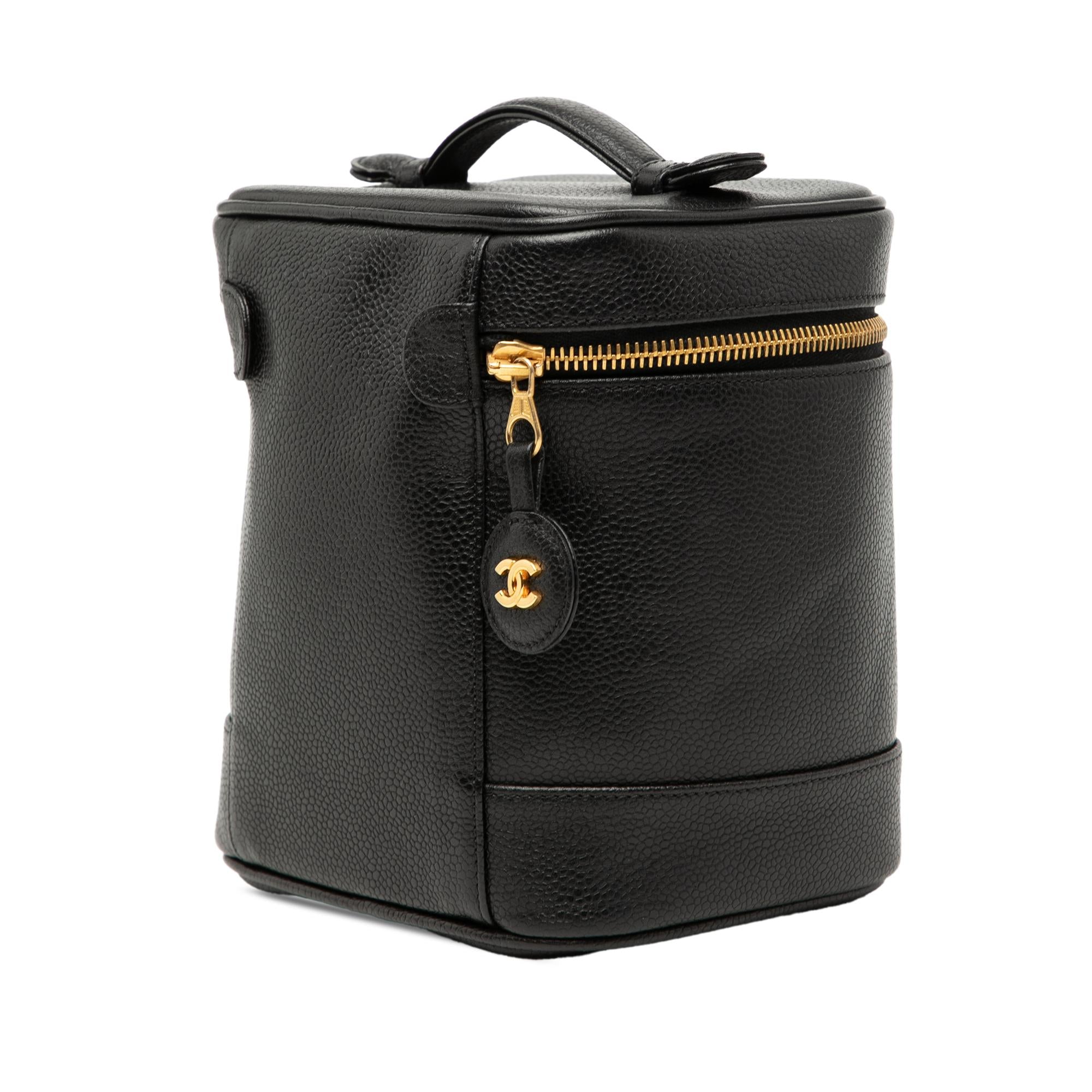 Chanel CC Caviar Vanity Bag
