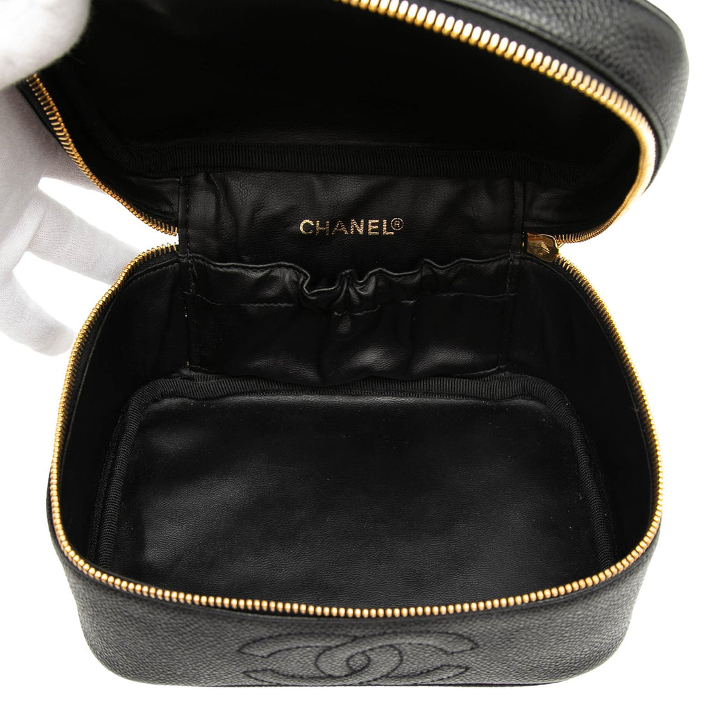 Chanel CC Caviar Vanity Bag