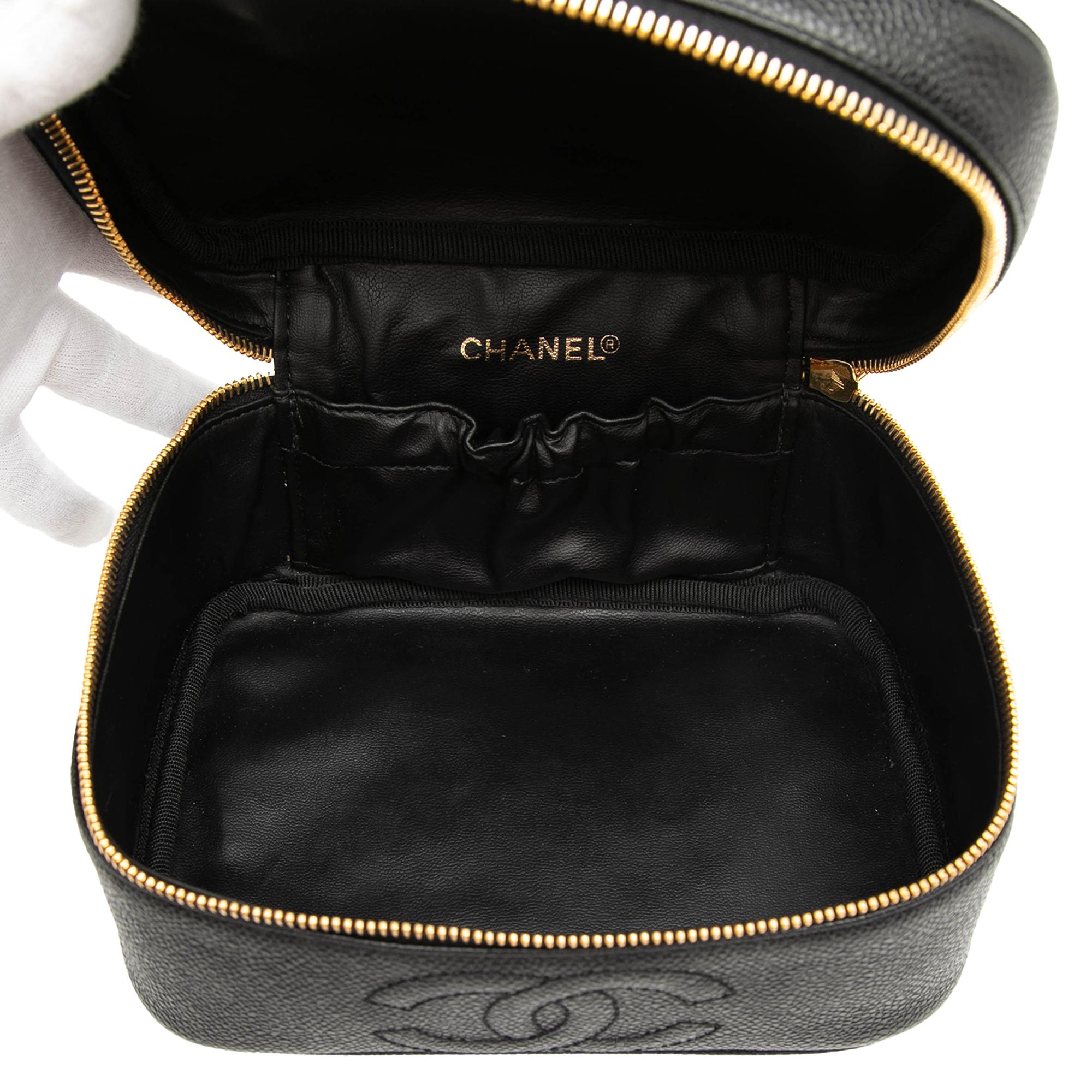 Chanel CC Caviar Vanity Bag