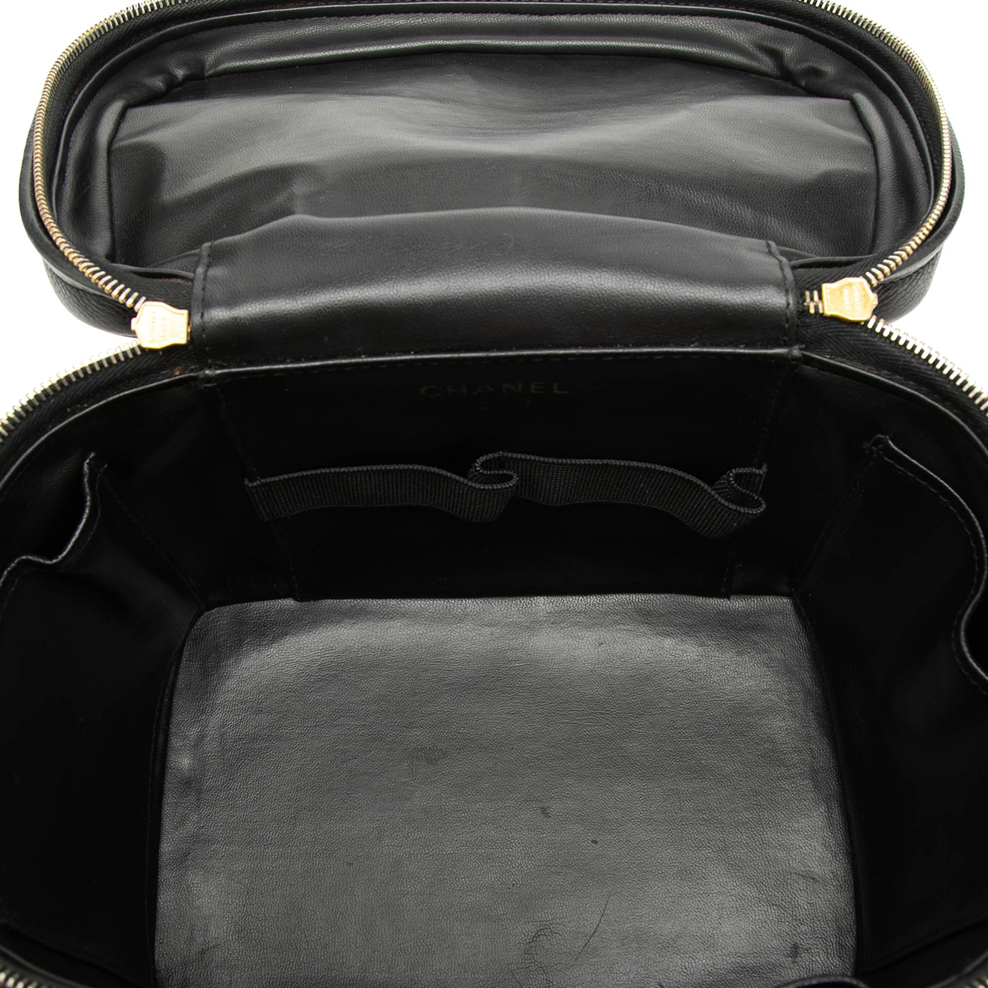 Chanel CC Caviar Vanity Bag