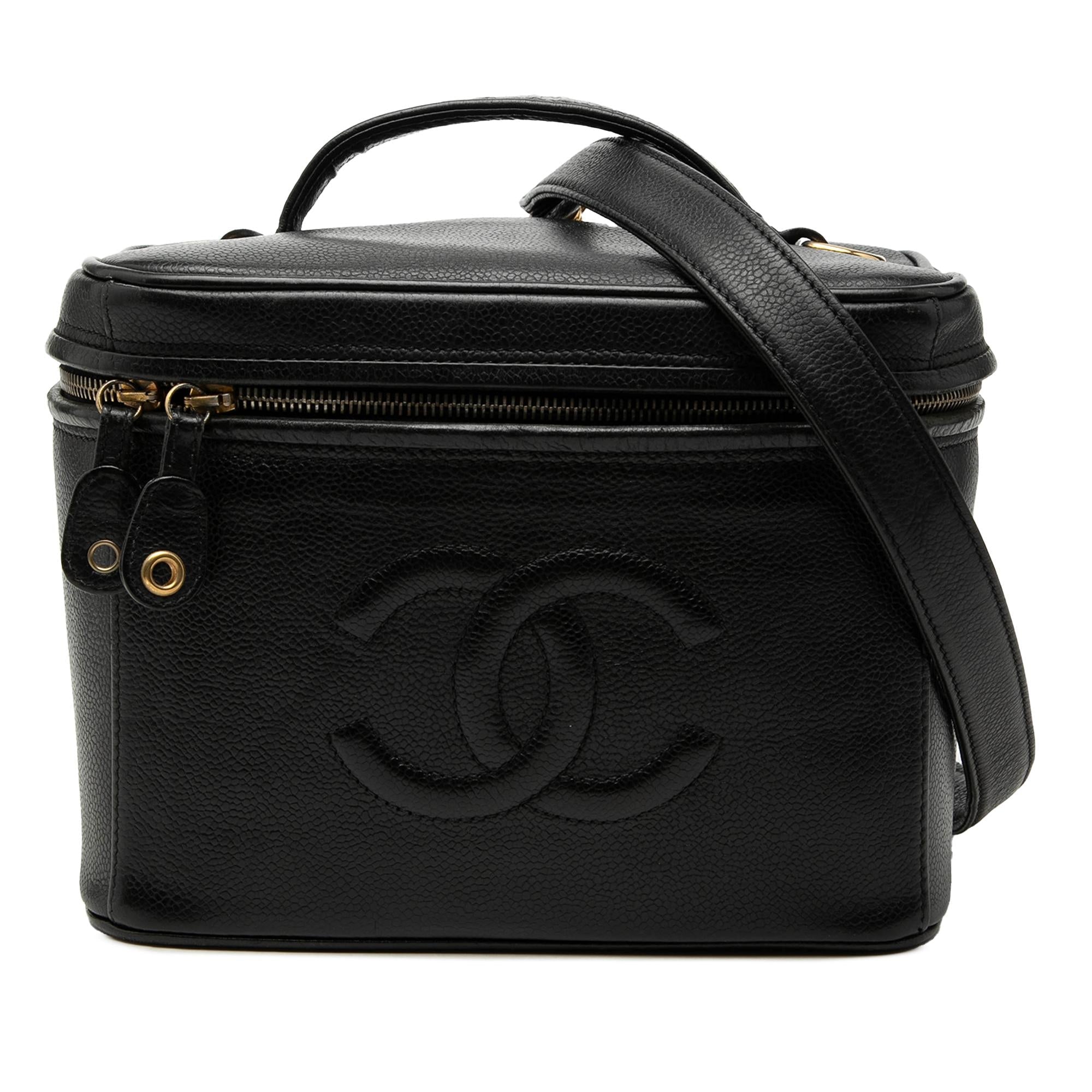 Chanel CC Caviar Vanity Bag