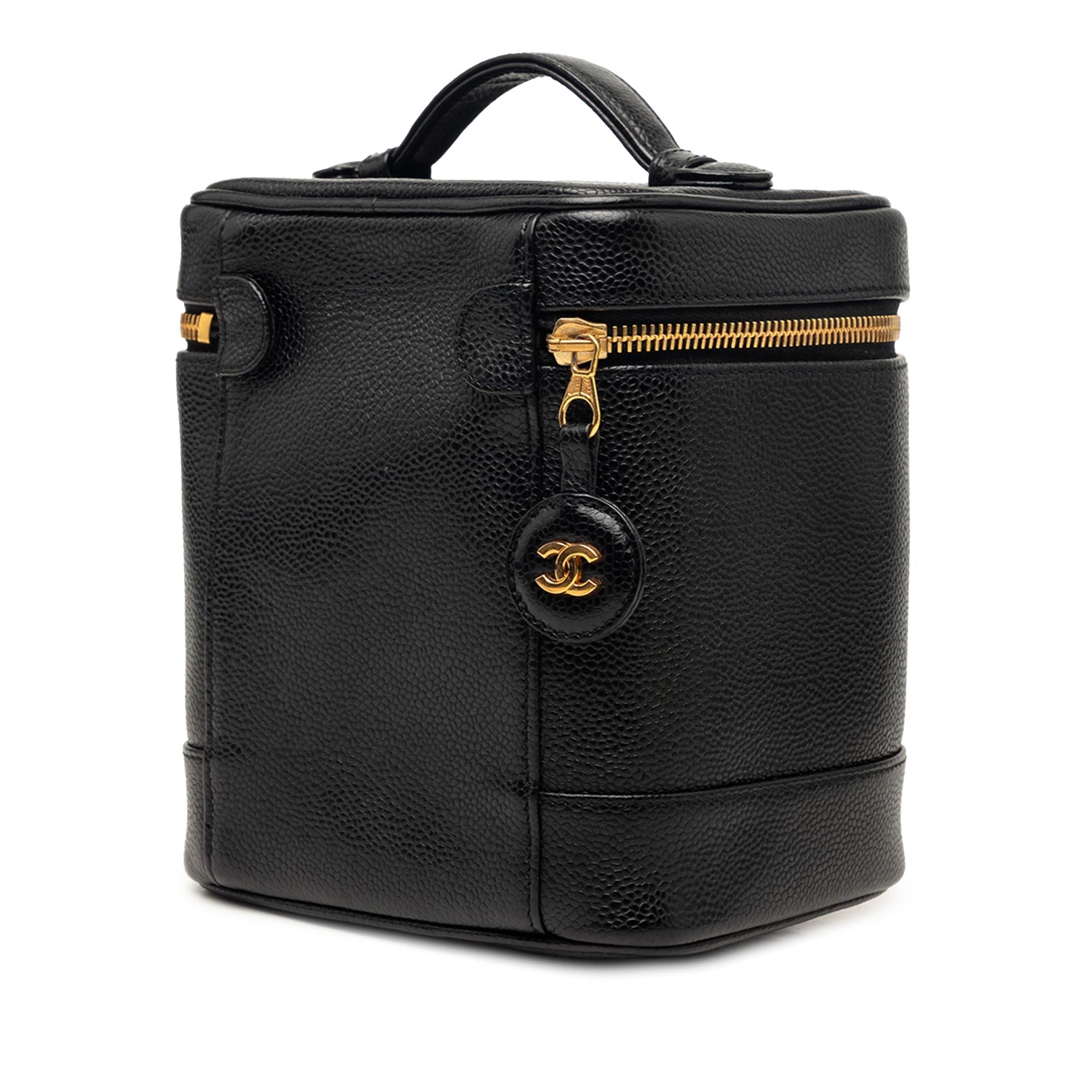 Chanel CC Caviar Vanity Bag