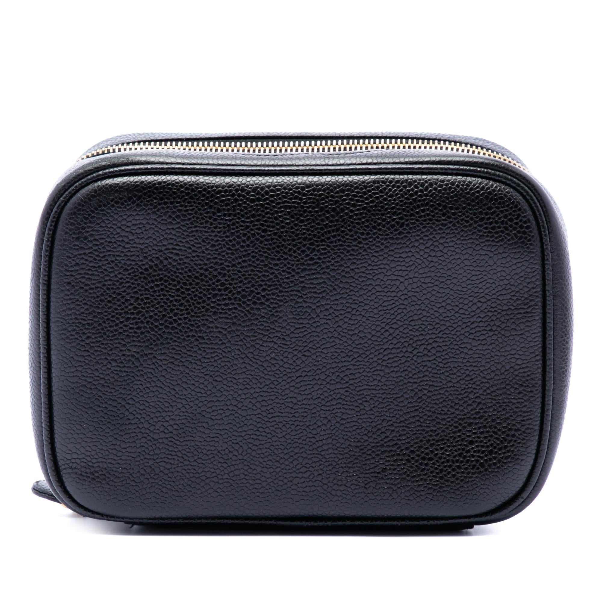 Chanel CC Caviar Vanity Bag