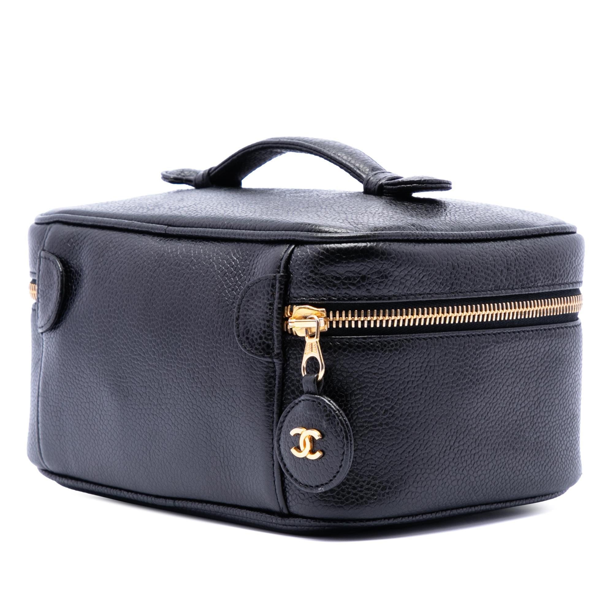Chanel CC Caviar Vanity Bag