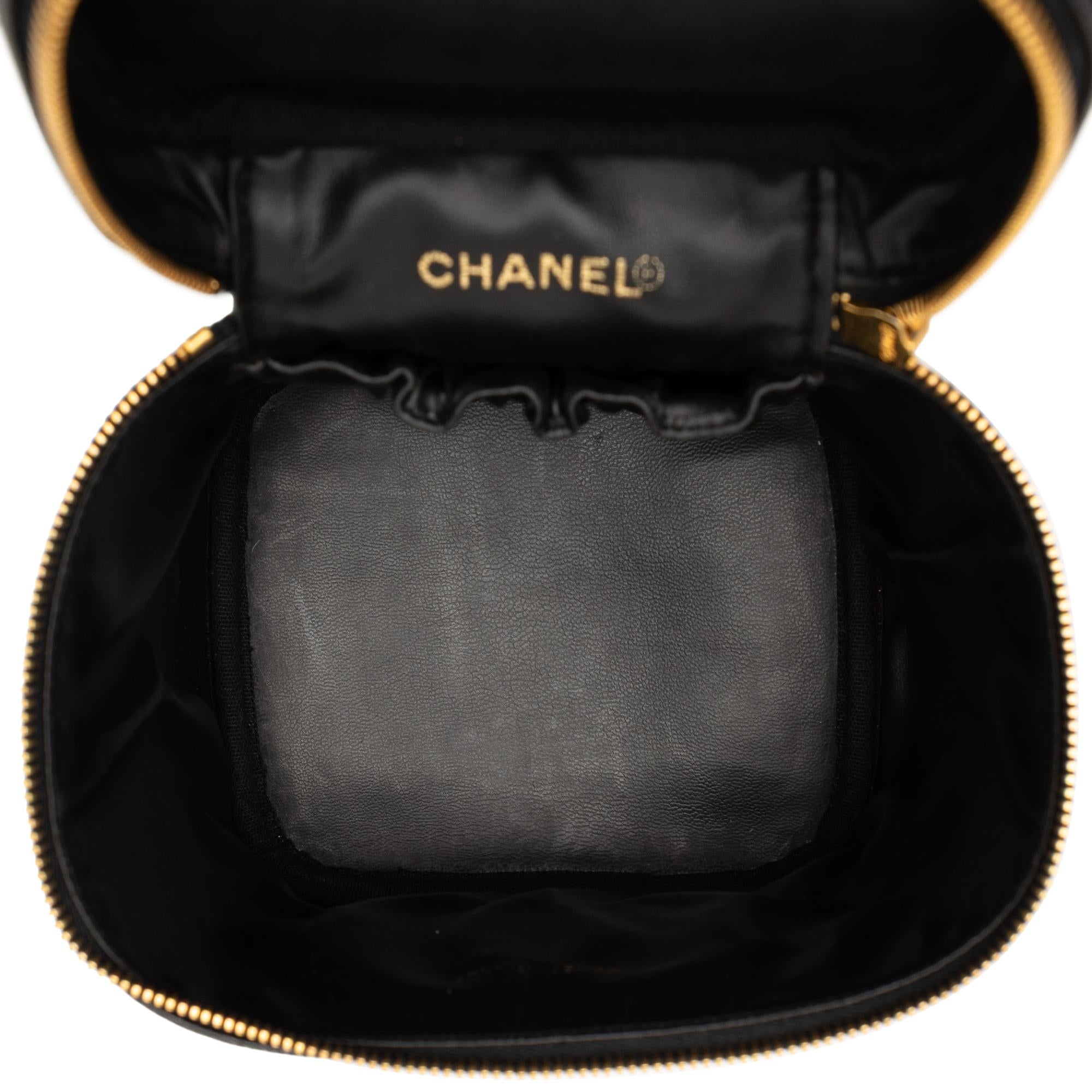 Chanel CC Caviar Vanity Bag