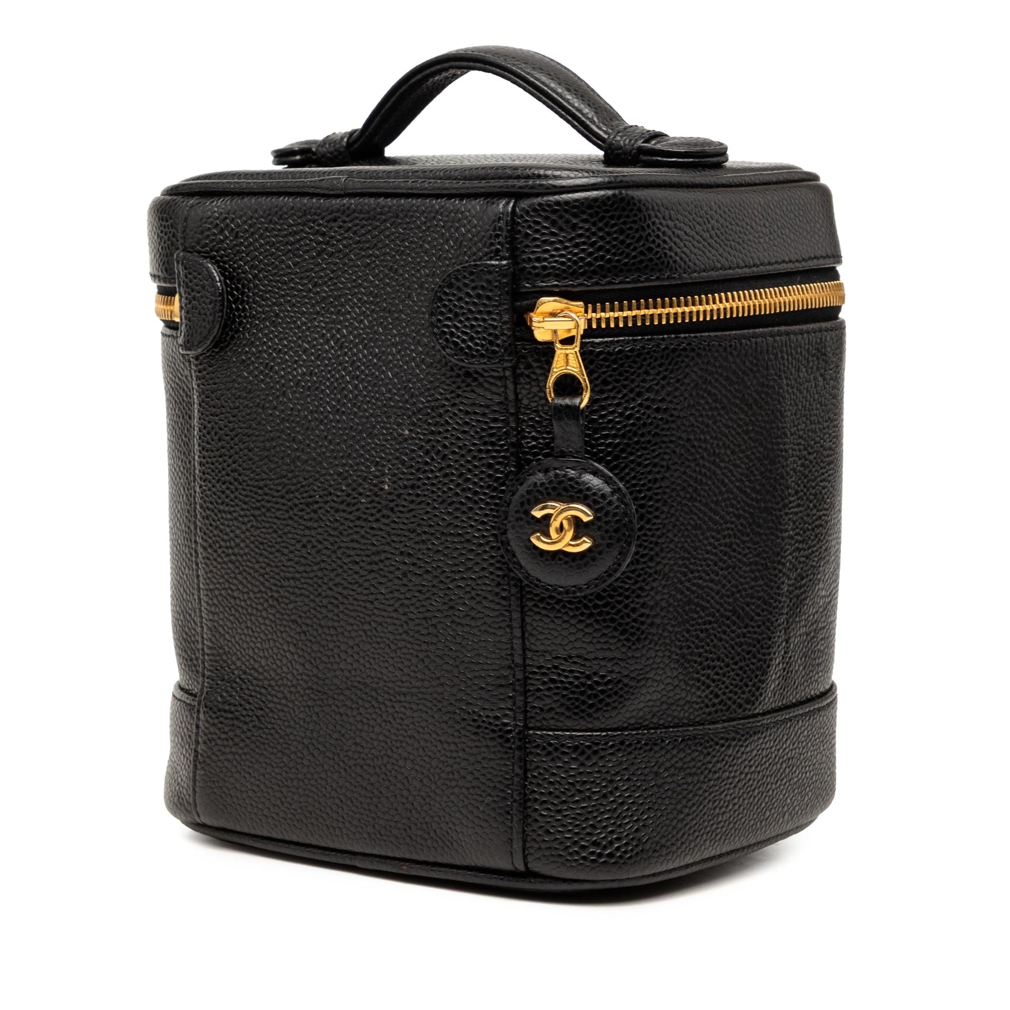 Chanel CC Caviar Vanity Bag