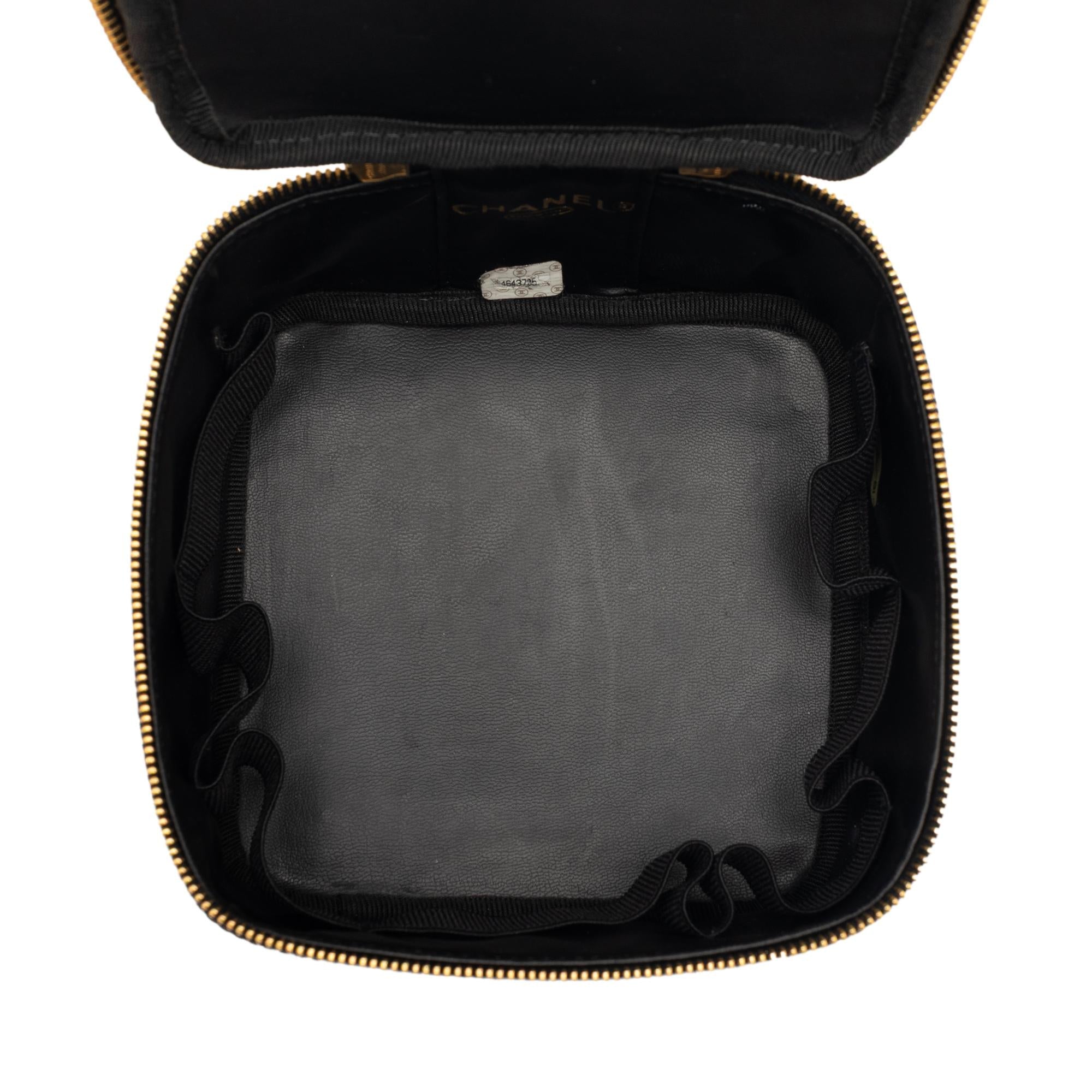 Chanel CC Caviar Vanity Bag