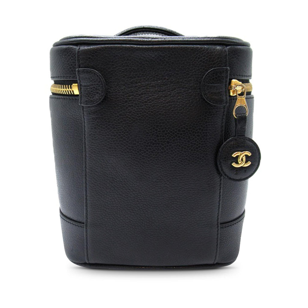 Chanel CC Caviar Vanity Case (SHG-ItNMft)