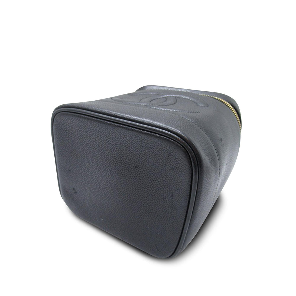 Chanel CC Caviar Vanity Case (SHG-ItNMft)