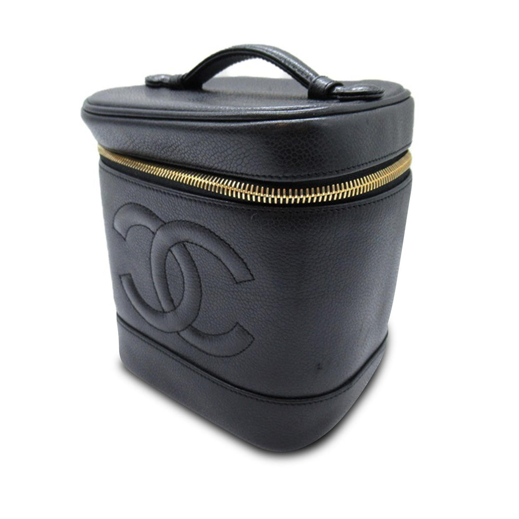 Chanel CC Caviar Vanity Case (SHG-ItNMft)
