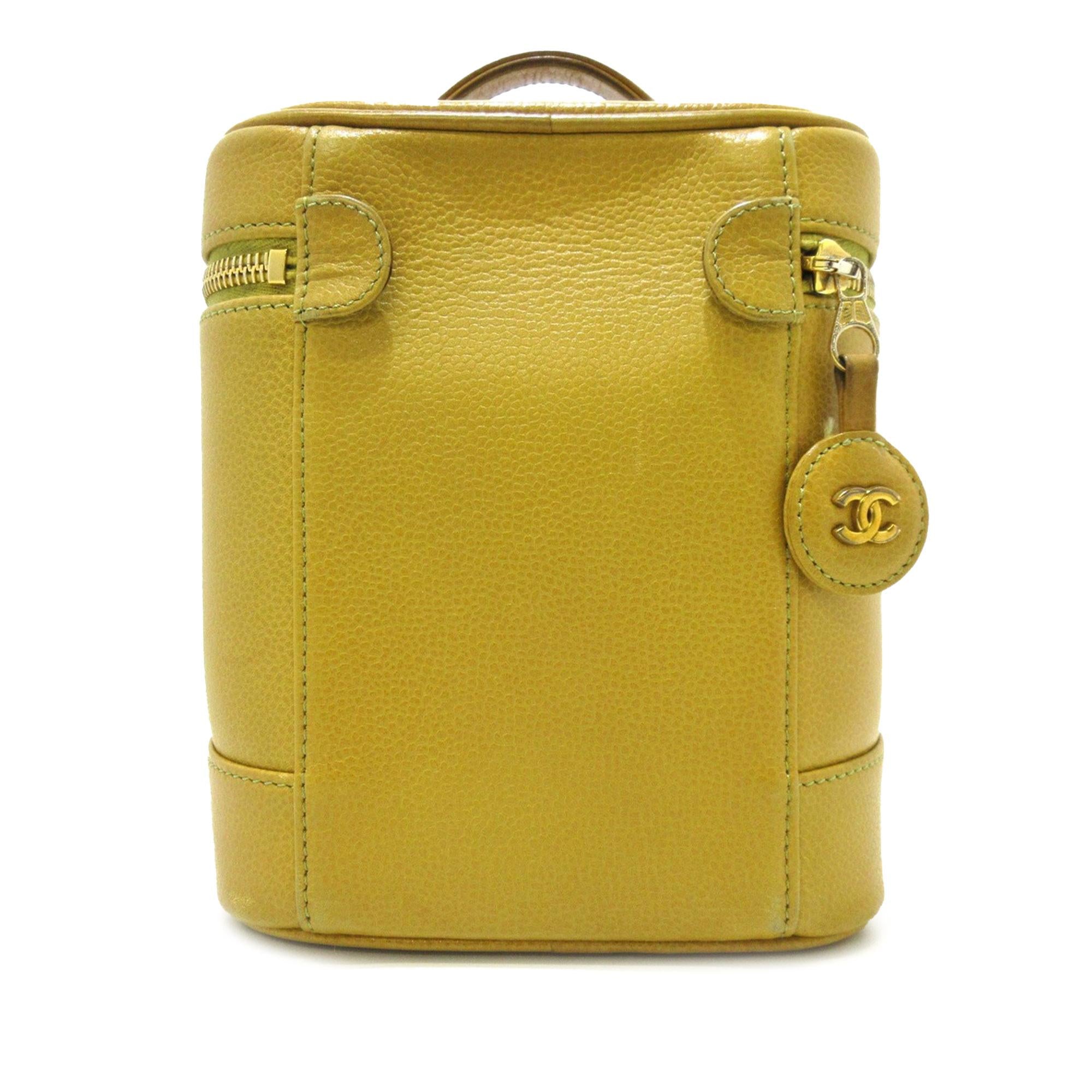 Chanel CC Caviar Vanity Case (SHG-pcfJzn)
