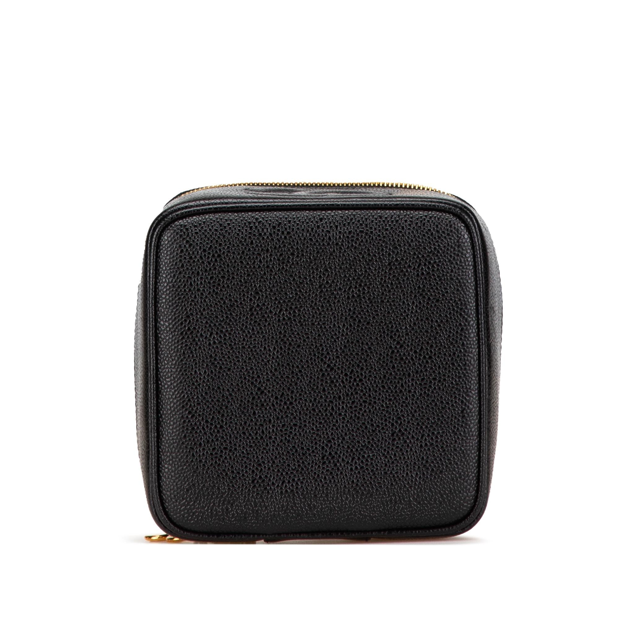 Chanel CC Caviar Vanity Case