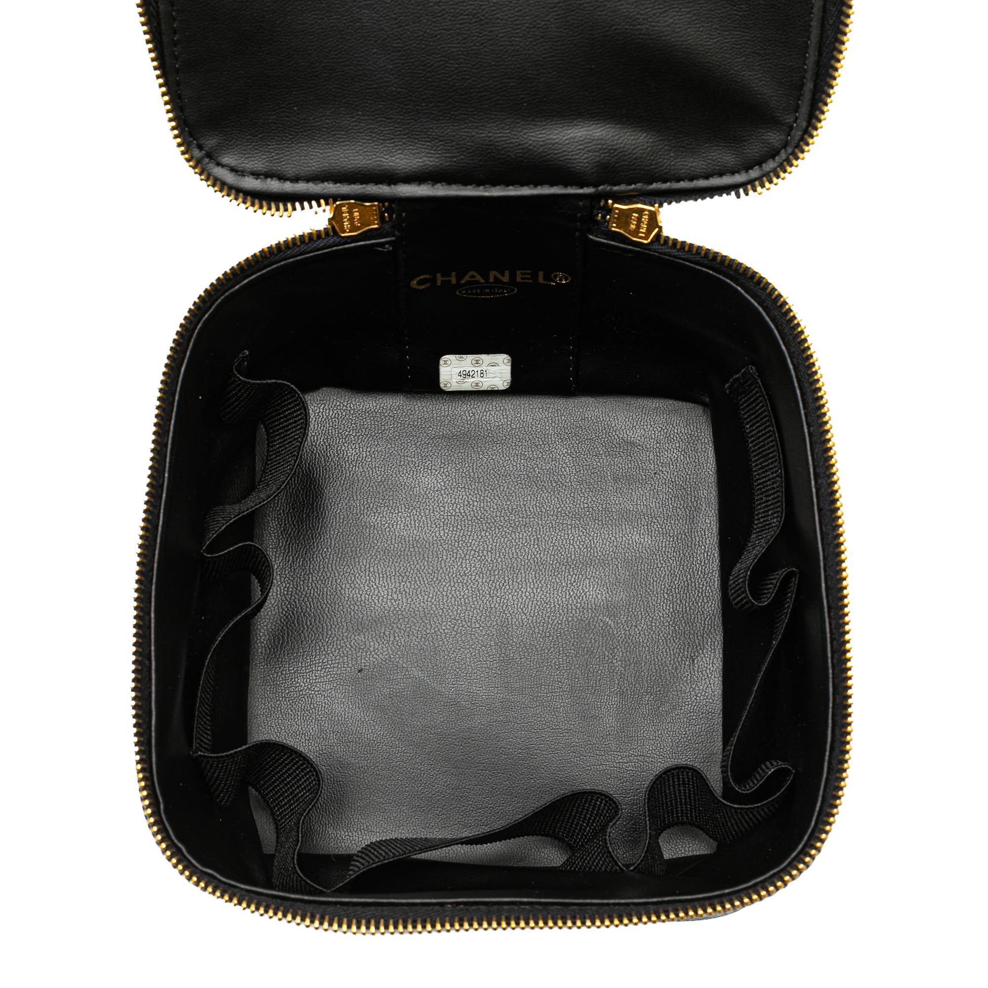 Chanel CC Caviar Vanity Case
