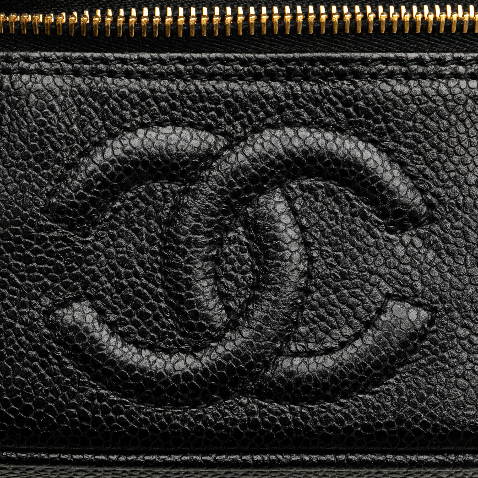 Chanel CC Caviar Vanity Case