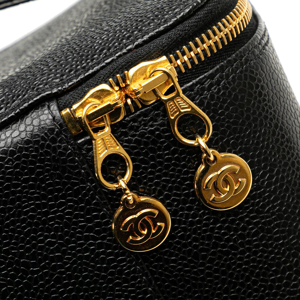 Chanel CC Caviar Vanity Case