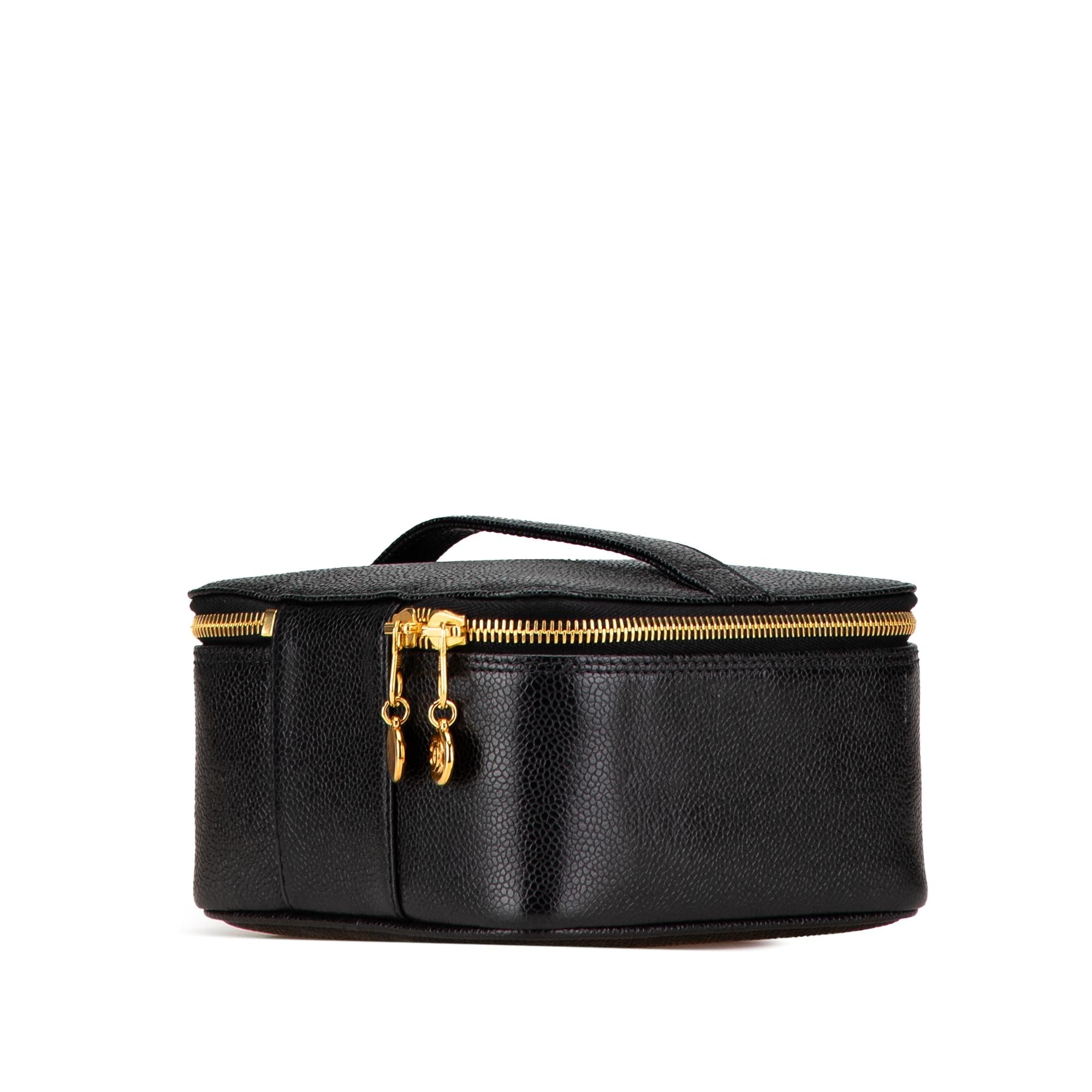 Chanel CC Caviar Vanity Case