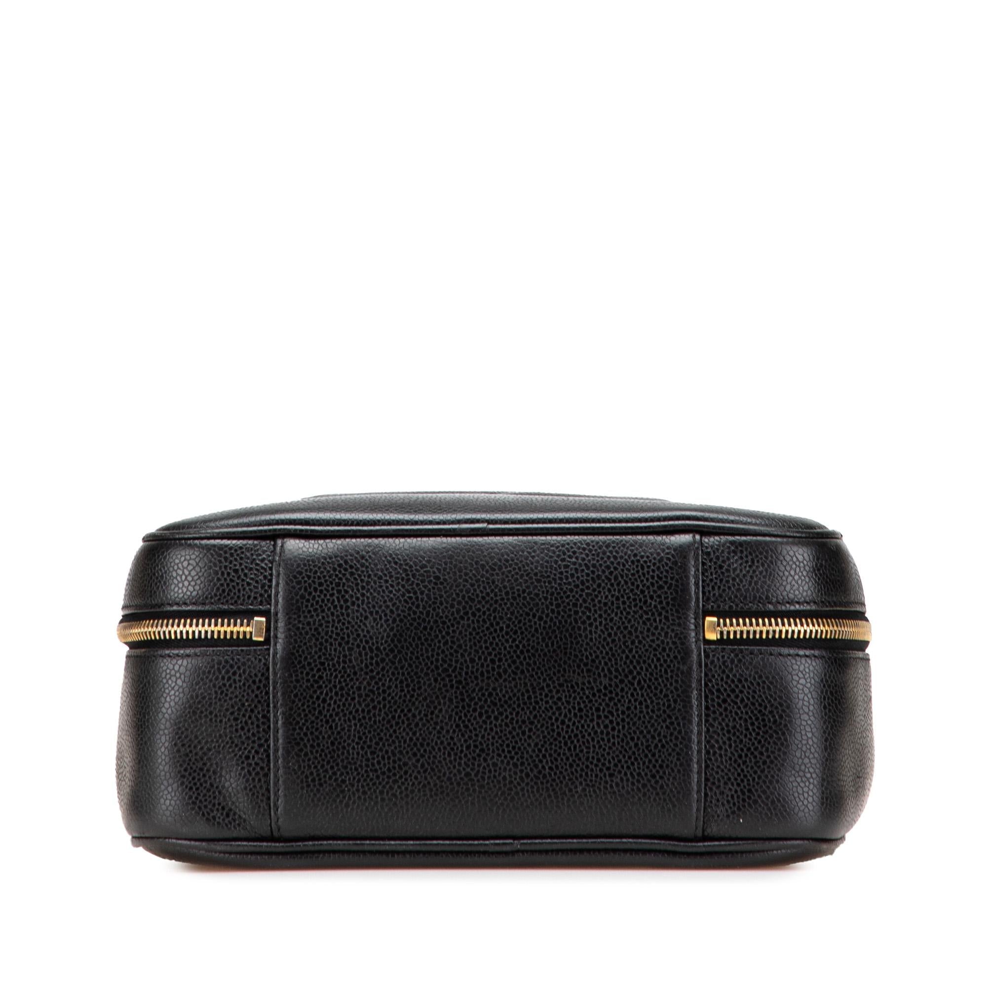 Chanel CC Caviar Vanity Case