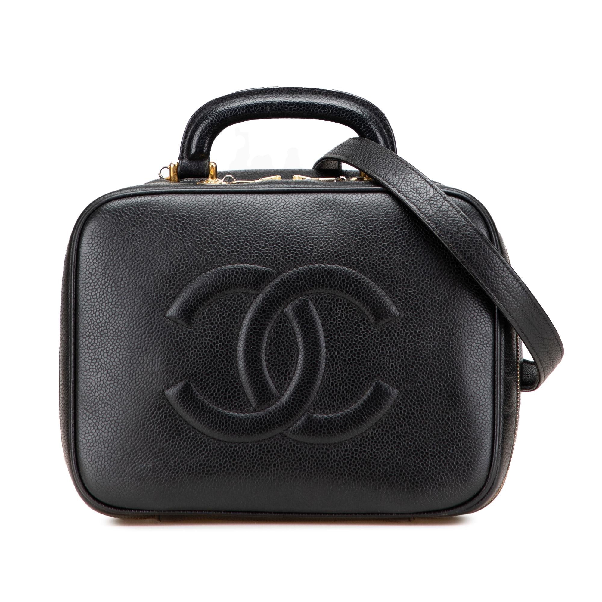 Chanel CC Caviar Vanity Case