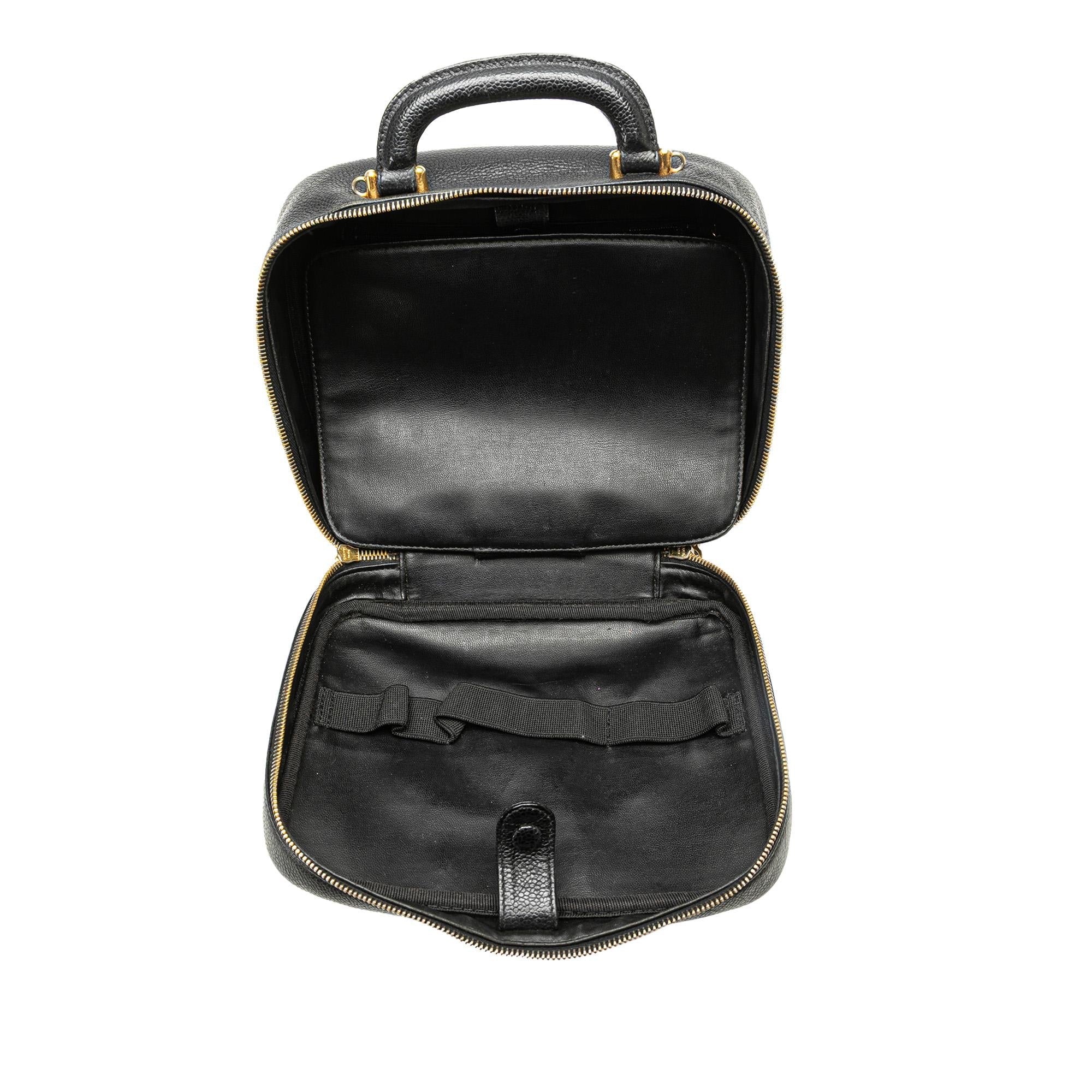 Chanel CC Caviar Vanity Case