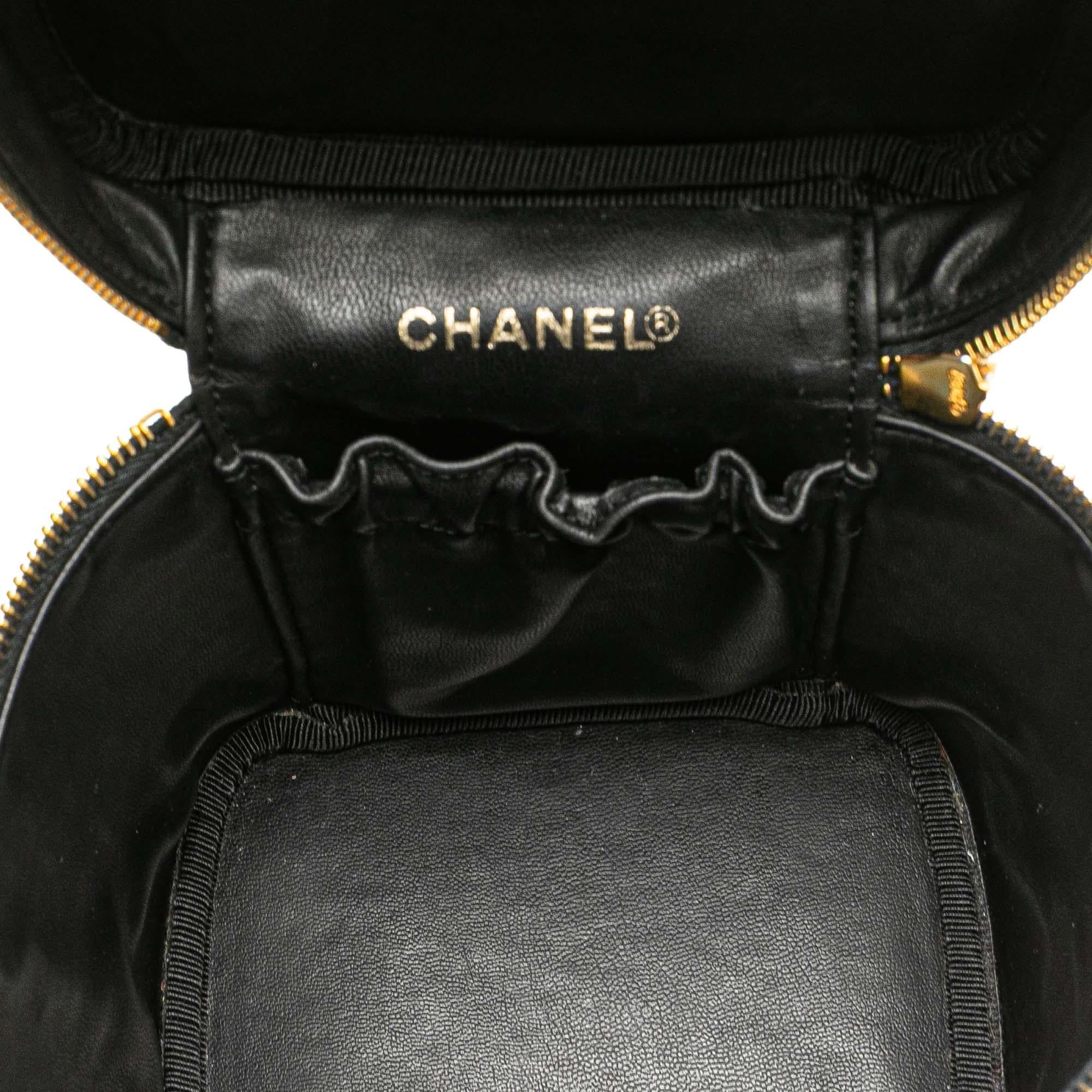 Chanel CC Caviar Vanity Case