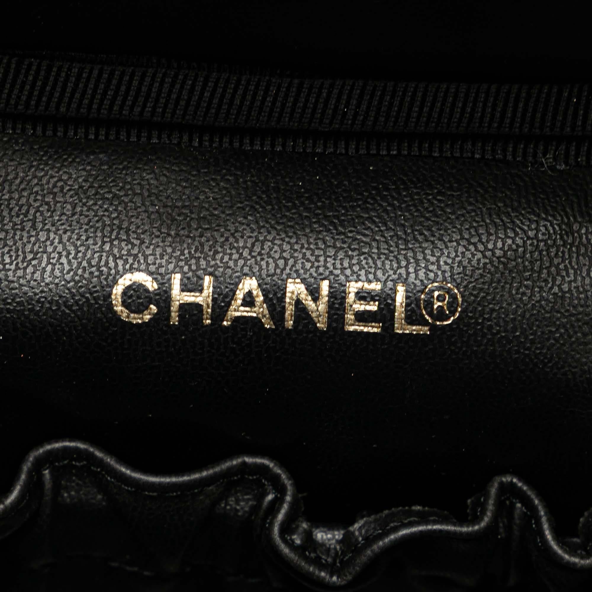 Chanel CC Caviar Vanity Case