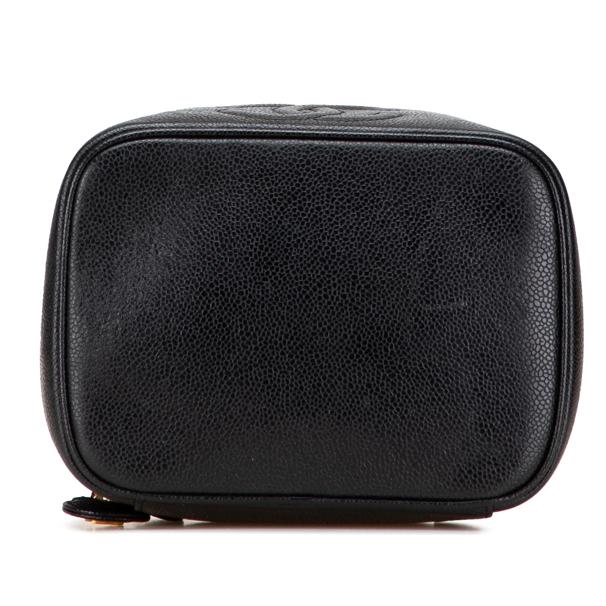 Chanel CC Caviar Vanity Case