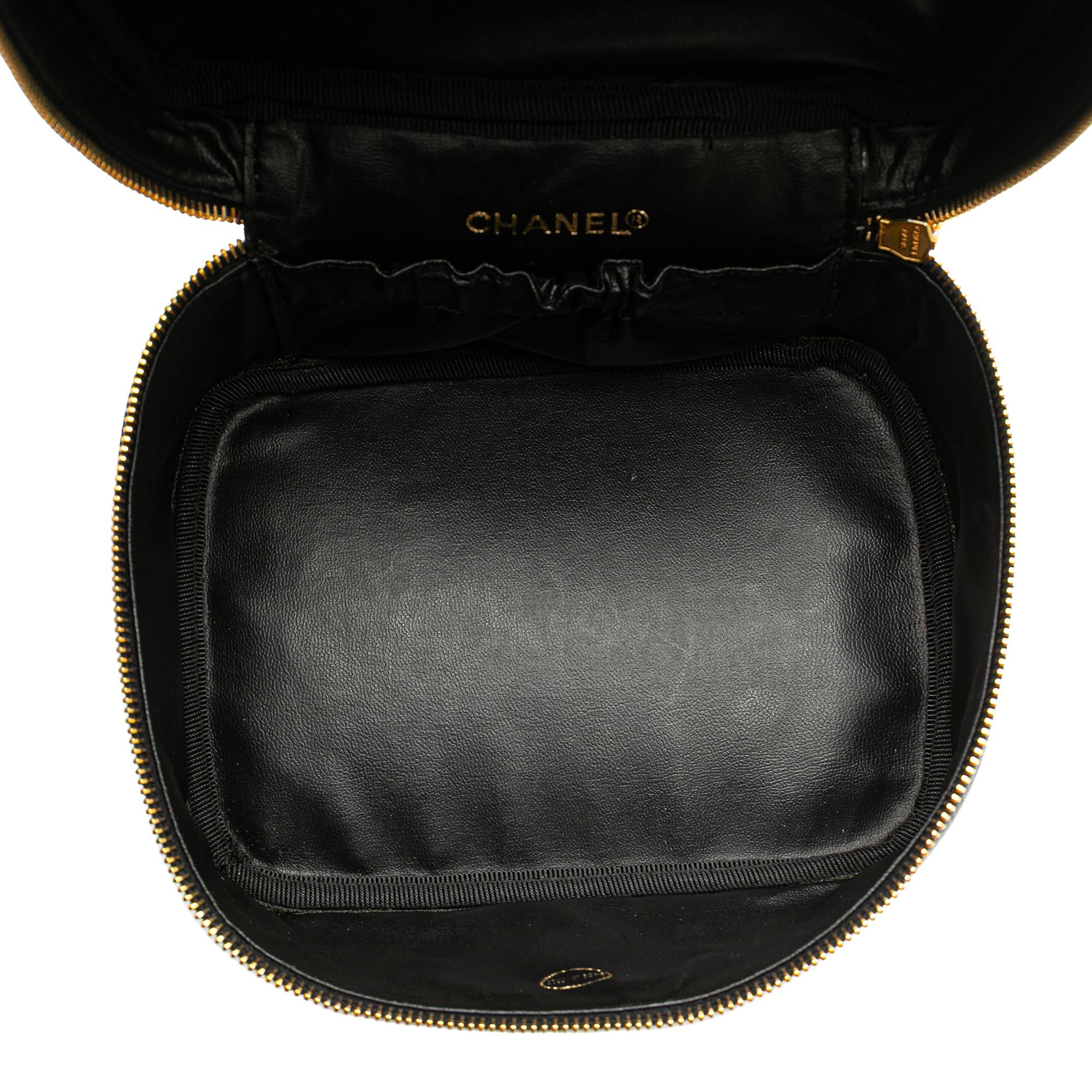 Chanel CC Caviar Vanity Case