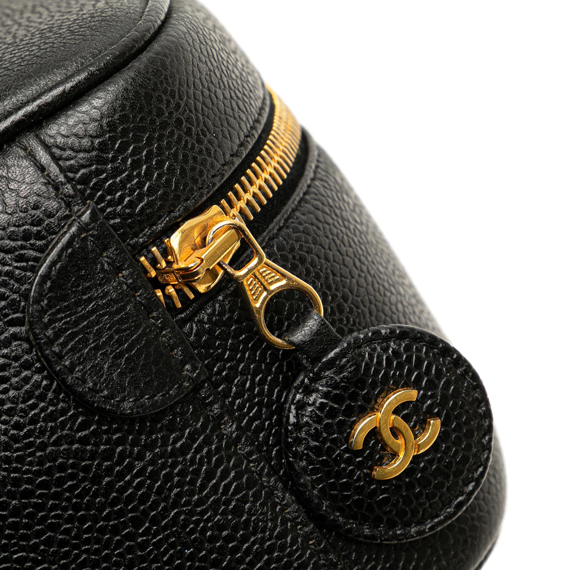 Chanel CC Caviar Vanity Case
