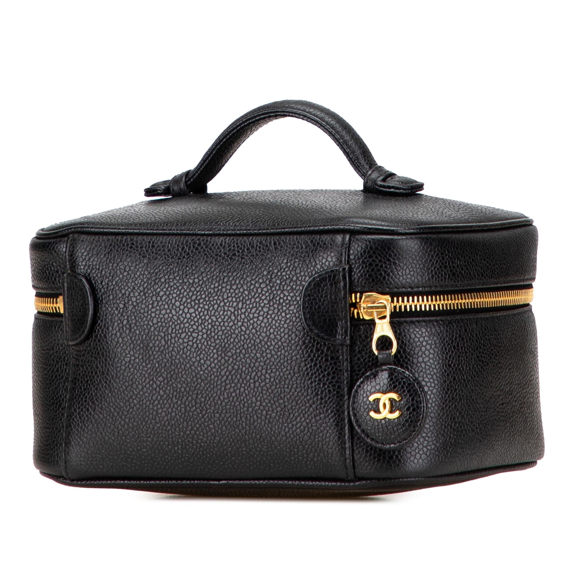 Chanel CC Caviar Vanity Case