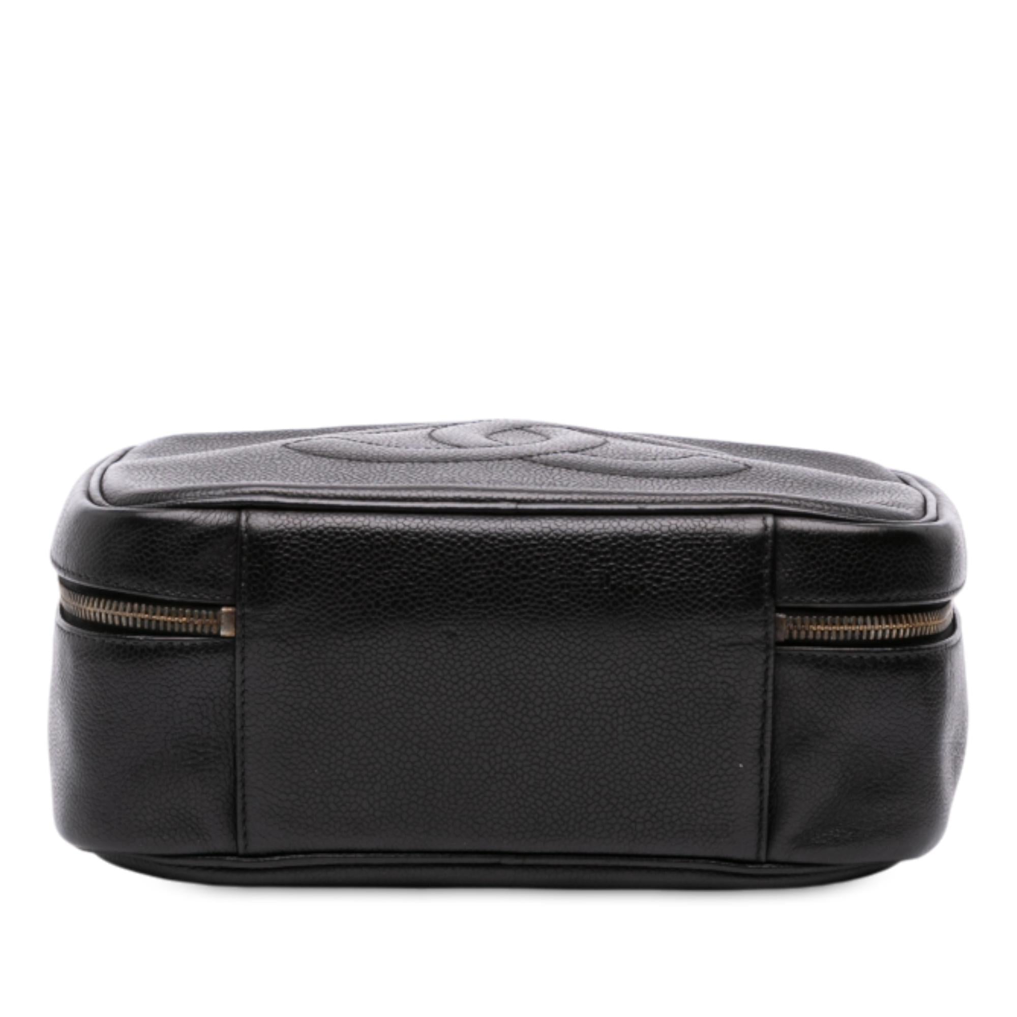 Chanel CC Caviar Vanity Case