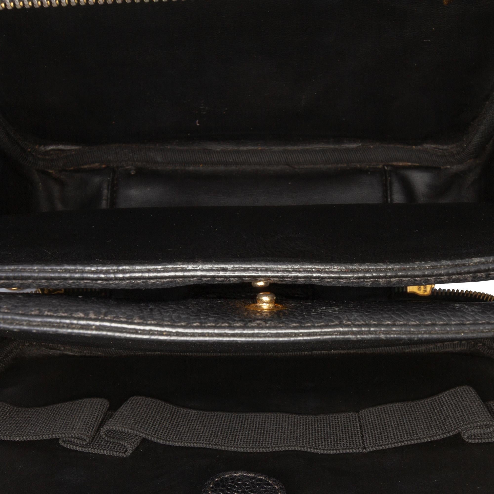 Chanel CC Caviar Vanity Case