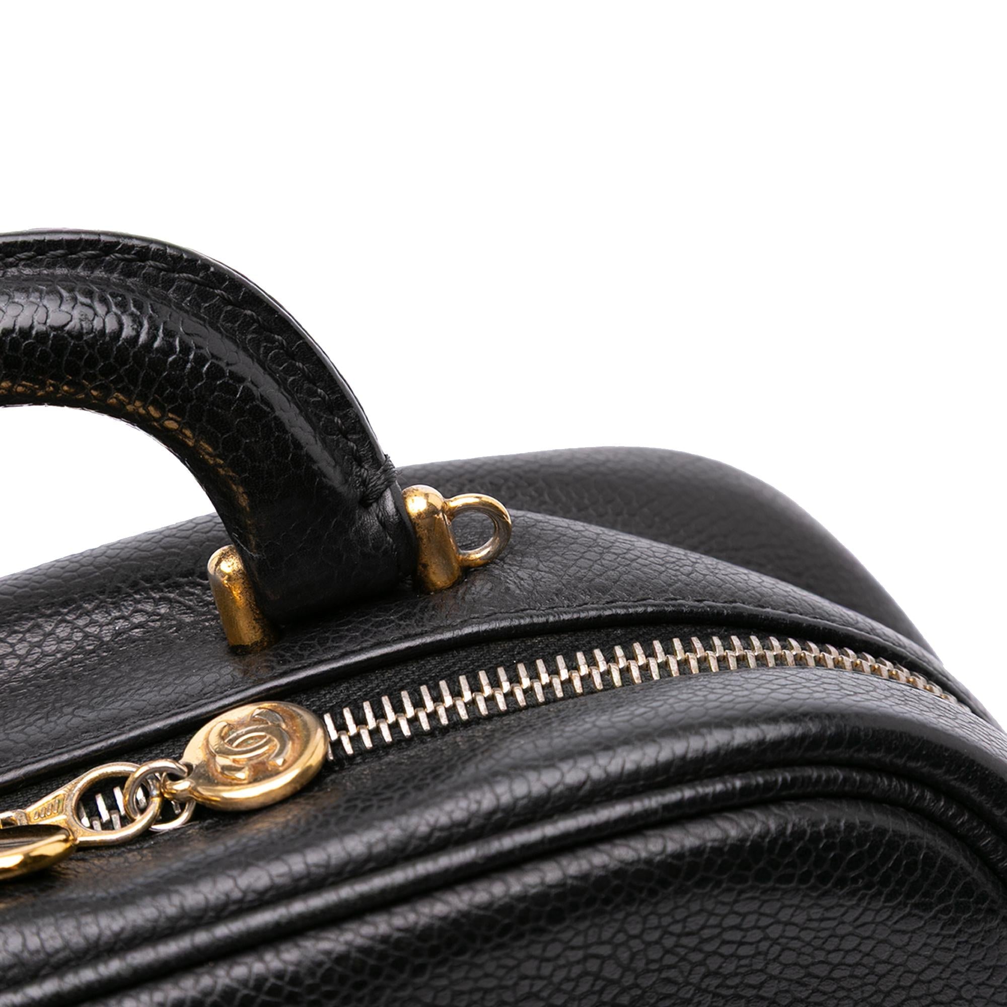 Chanel CC Caviar Vanity Case