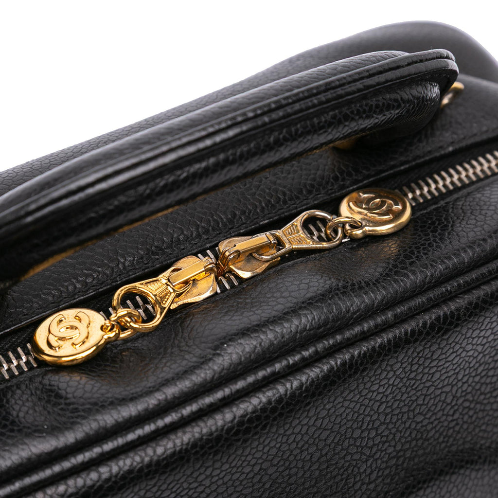 Chanel CC Caviar Vanity Case