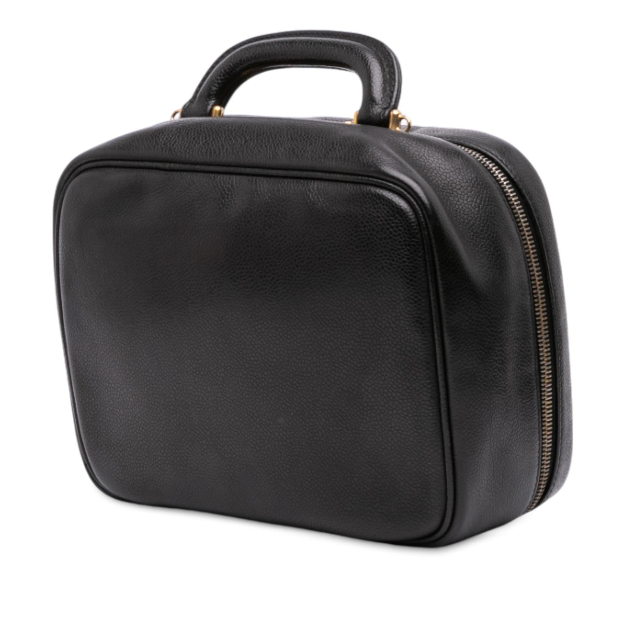Chanel CC Caviar Vanity Case
