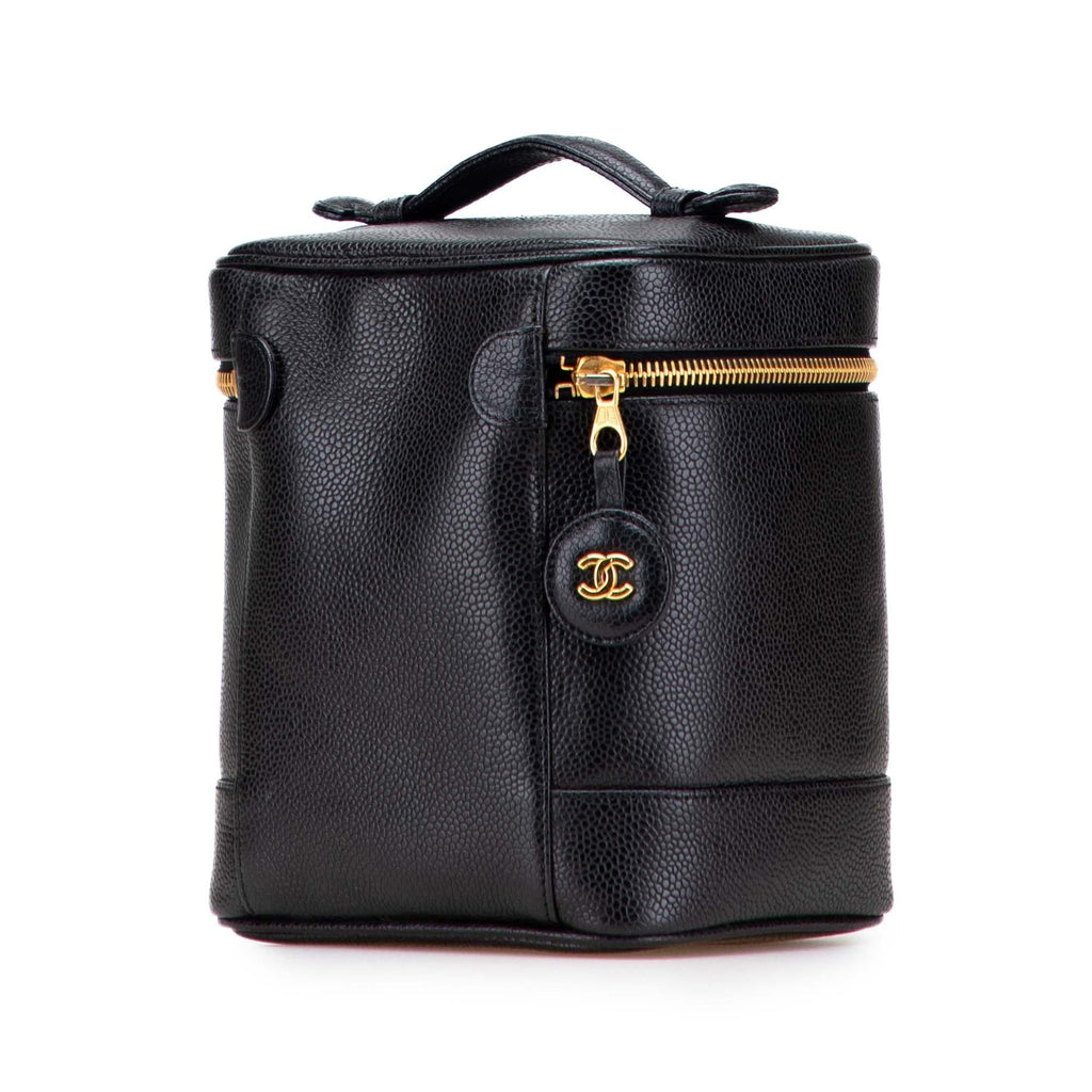 Chanel CC Caviar Vanity Case