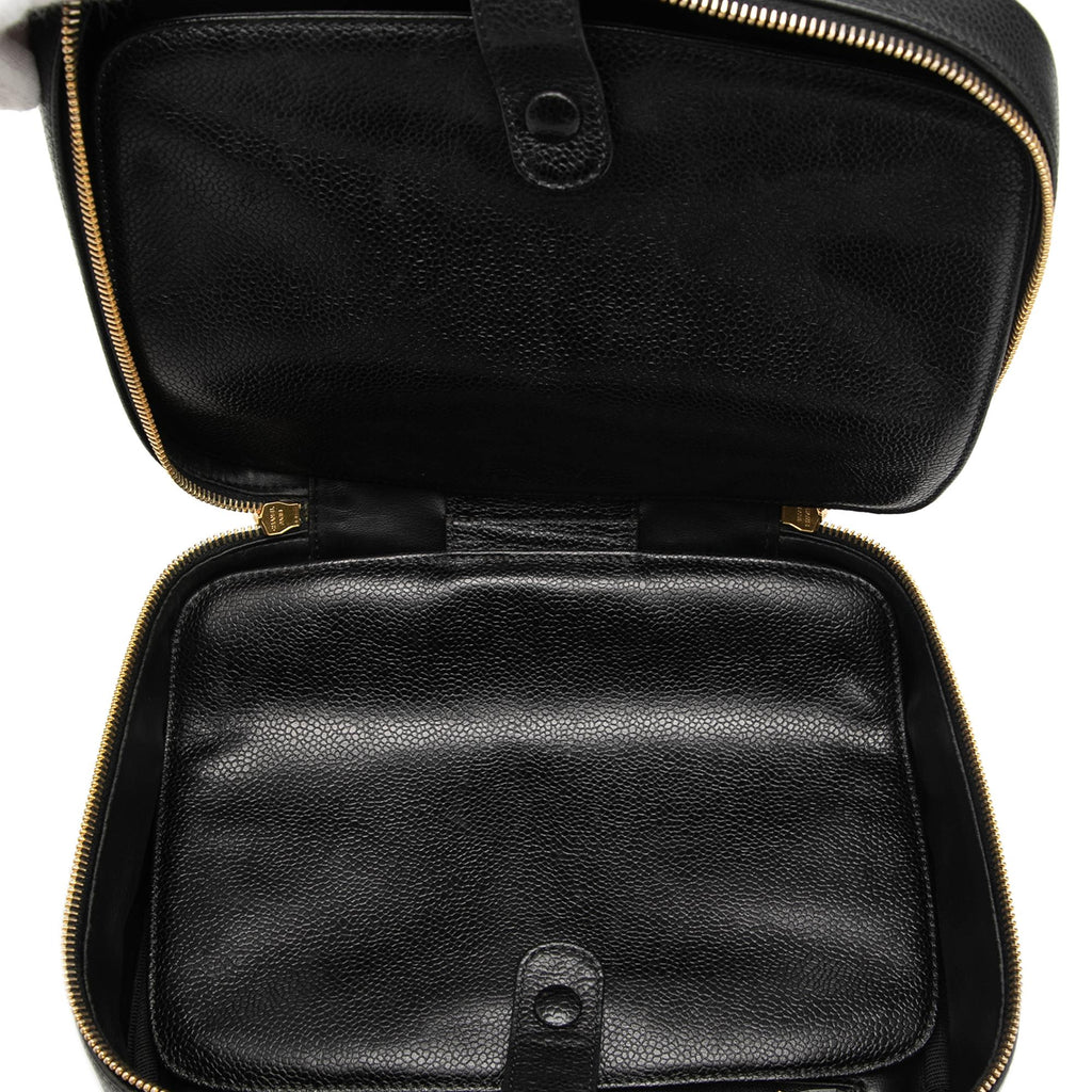 Chanel CC Caviar Vanity Case