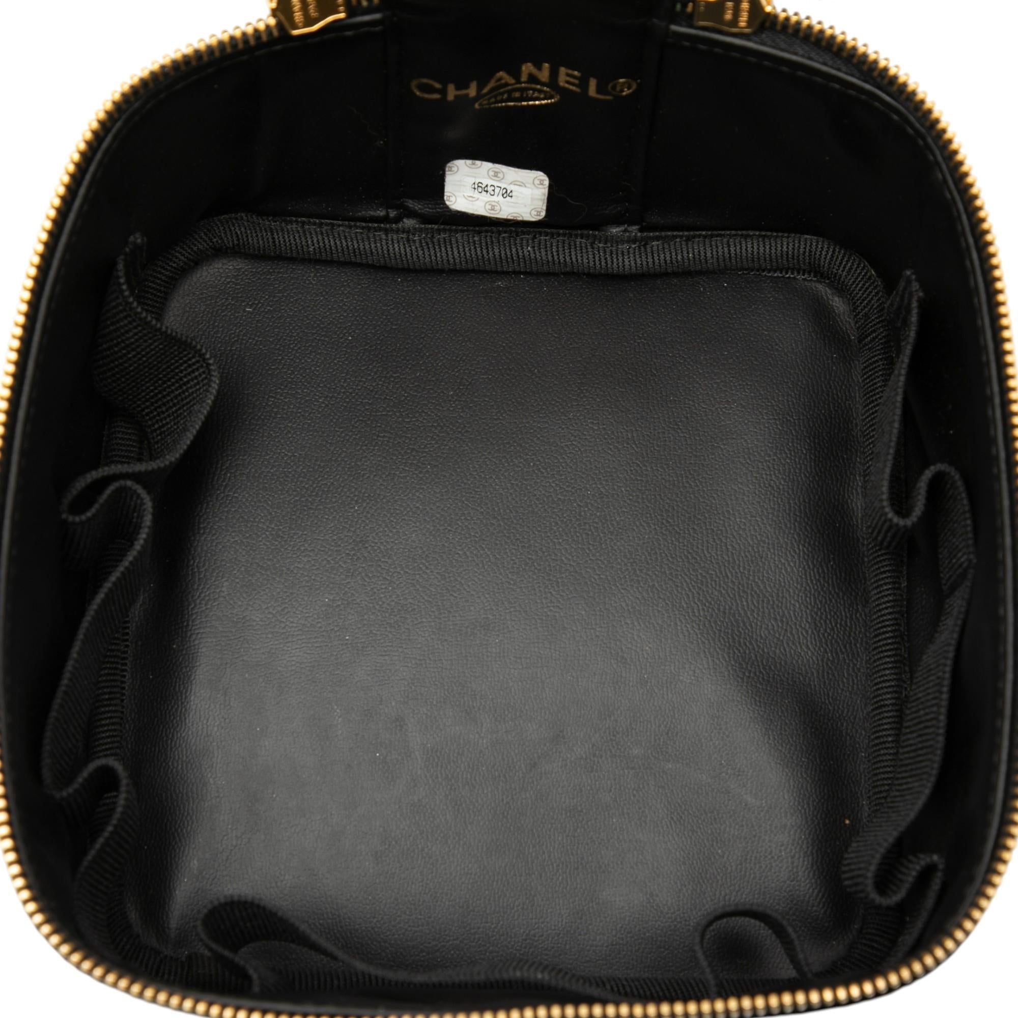 Chanel CC Caviar Vanity Case